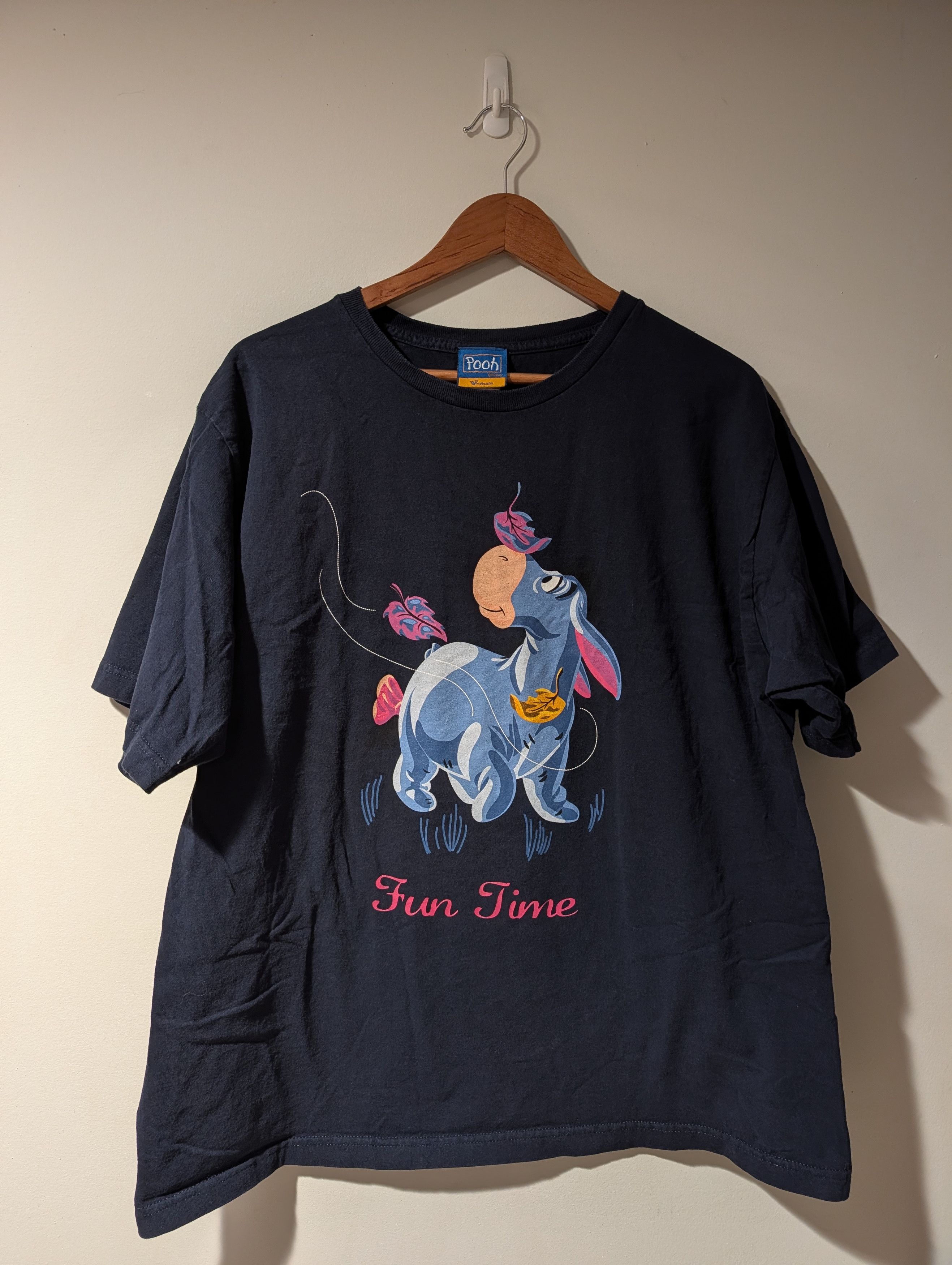 Disney Vintage Eeyore Fun Time Winnie the Pooh Disney T-Shirt Boxy Size XL / US 12-14 / IT 48-50 - 1 Thumbnail
