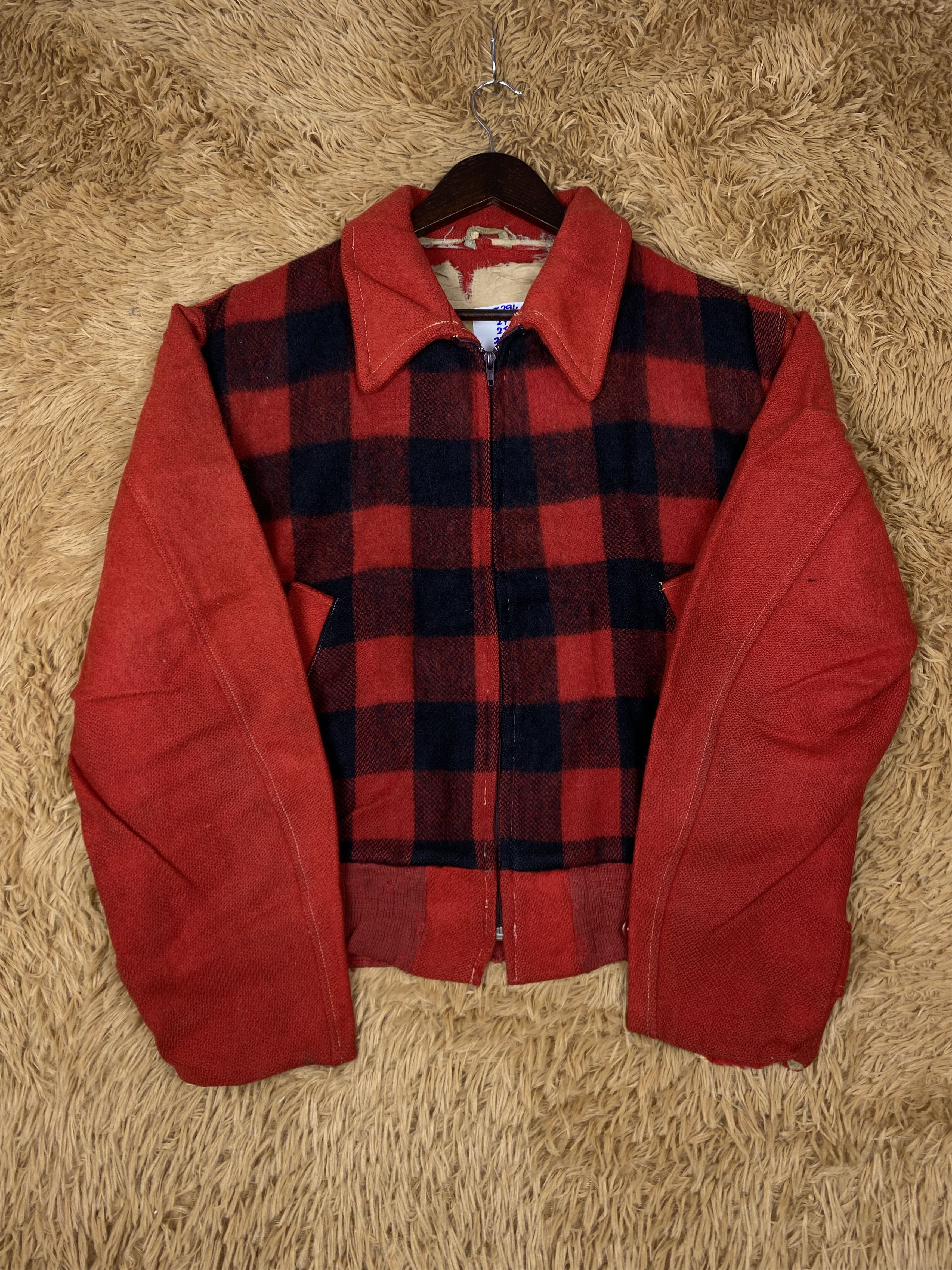 Japanese Brand Vintage Japanese Brand Wool Jacket DJ0394 Size US L / EU 52-54 / 3 - 5 Thumbnail