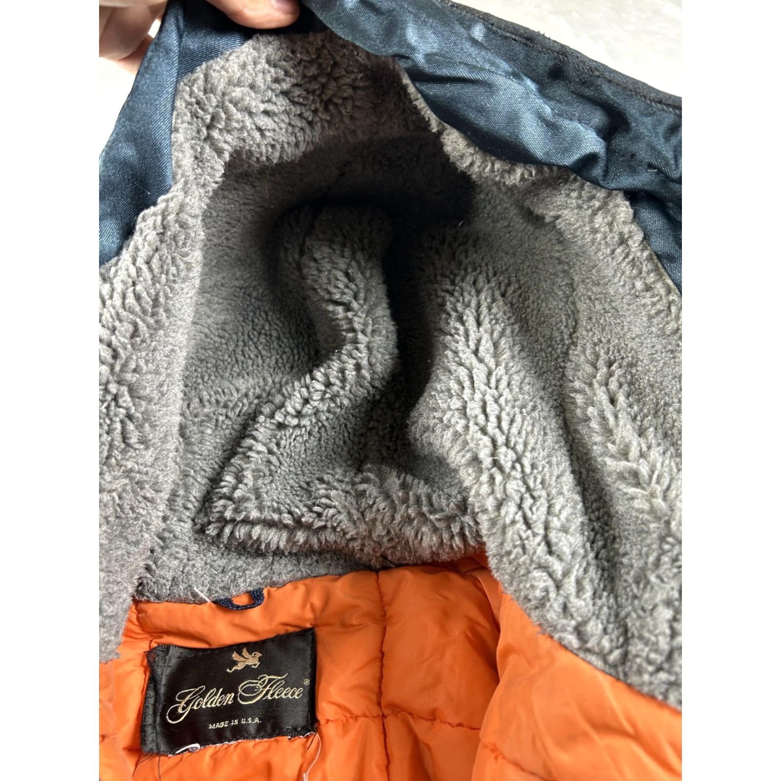 Vintage VINTAGE Golden Fleece Jacket Mens XL Blue Hooded Insulated Parka Size US XL / EU 56 / 4 - 7 Thumbnail