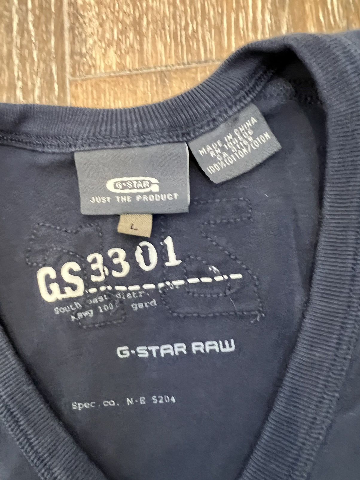 G-Star G star raw v neck tee Size L / US 10 / IT 46 - 2 Thumbnail