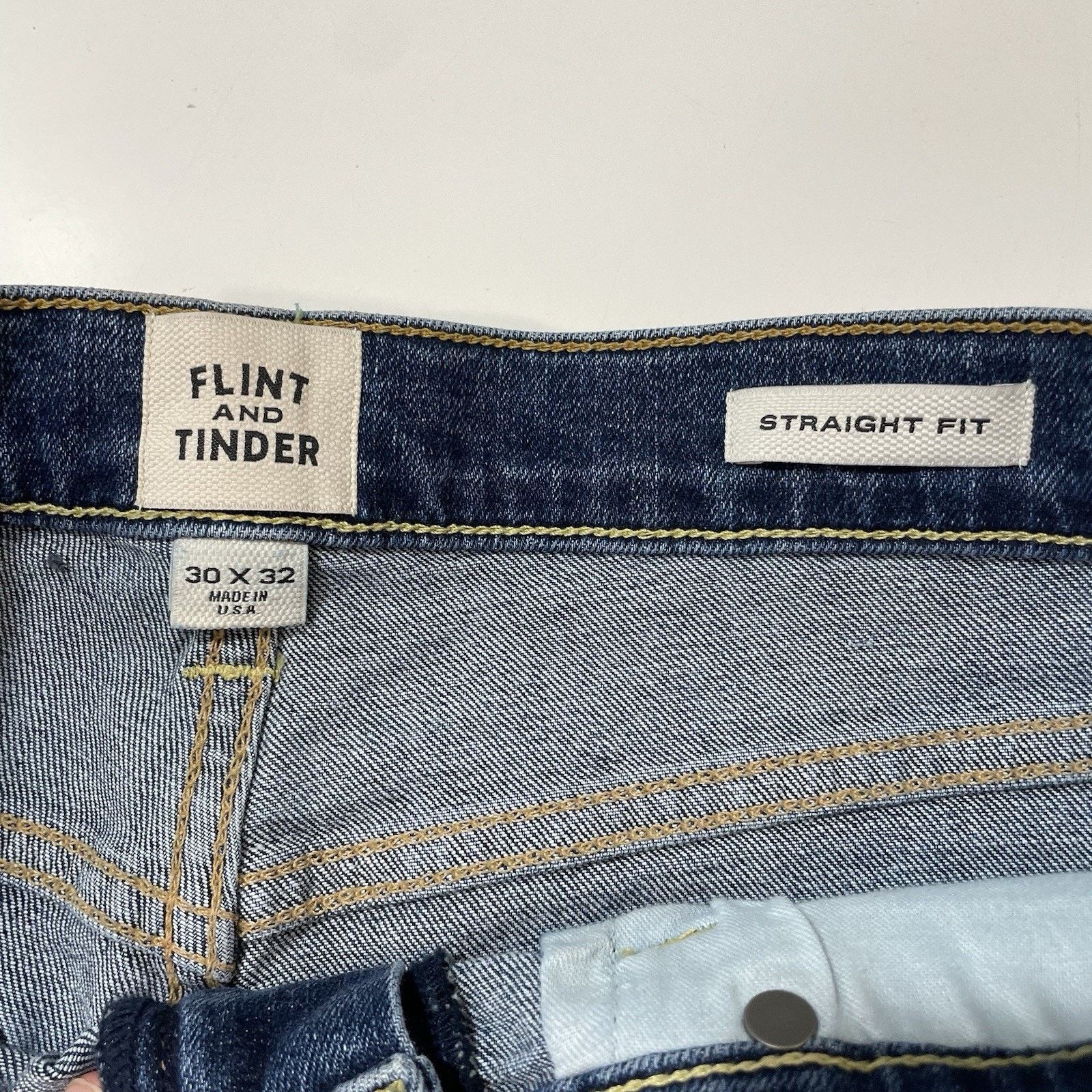 Flint And Tinder Flint Tinder Carpenter Denim Jeans 30x32 Classic Straight Size US 30 / EU 46 - 6 Thumbnail