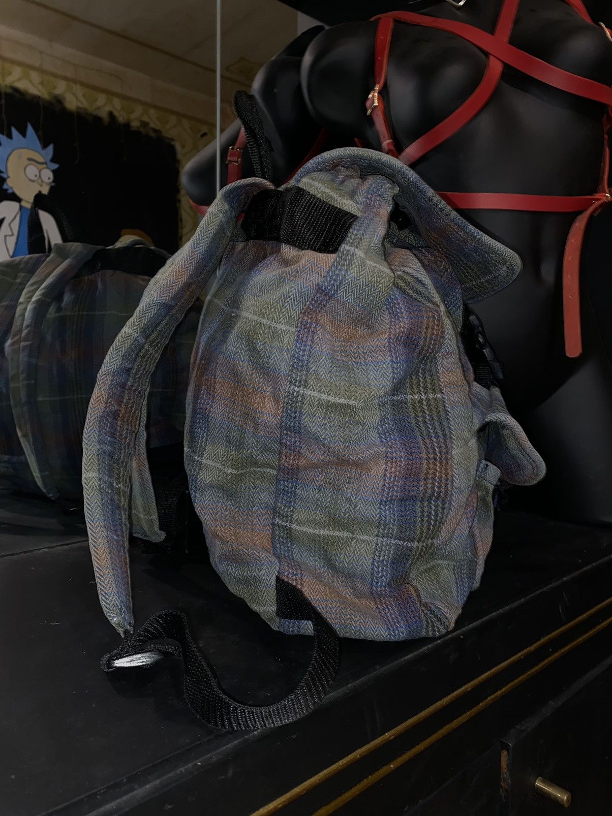 No Fear Vintage No Fear Backpack Streetwear Urban Style y2k Bag Size ONE SIZE - 5 Thumbnail