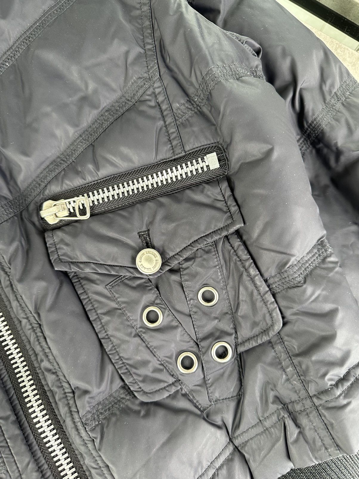 Japanese Brand Vintage Down Bomber Jacket Size L / US 10 / IT 46 - 8 Thumbnail