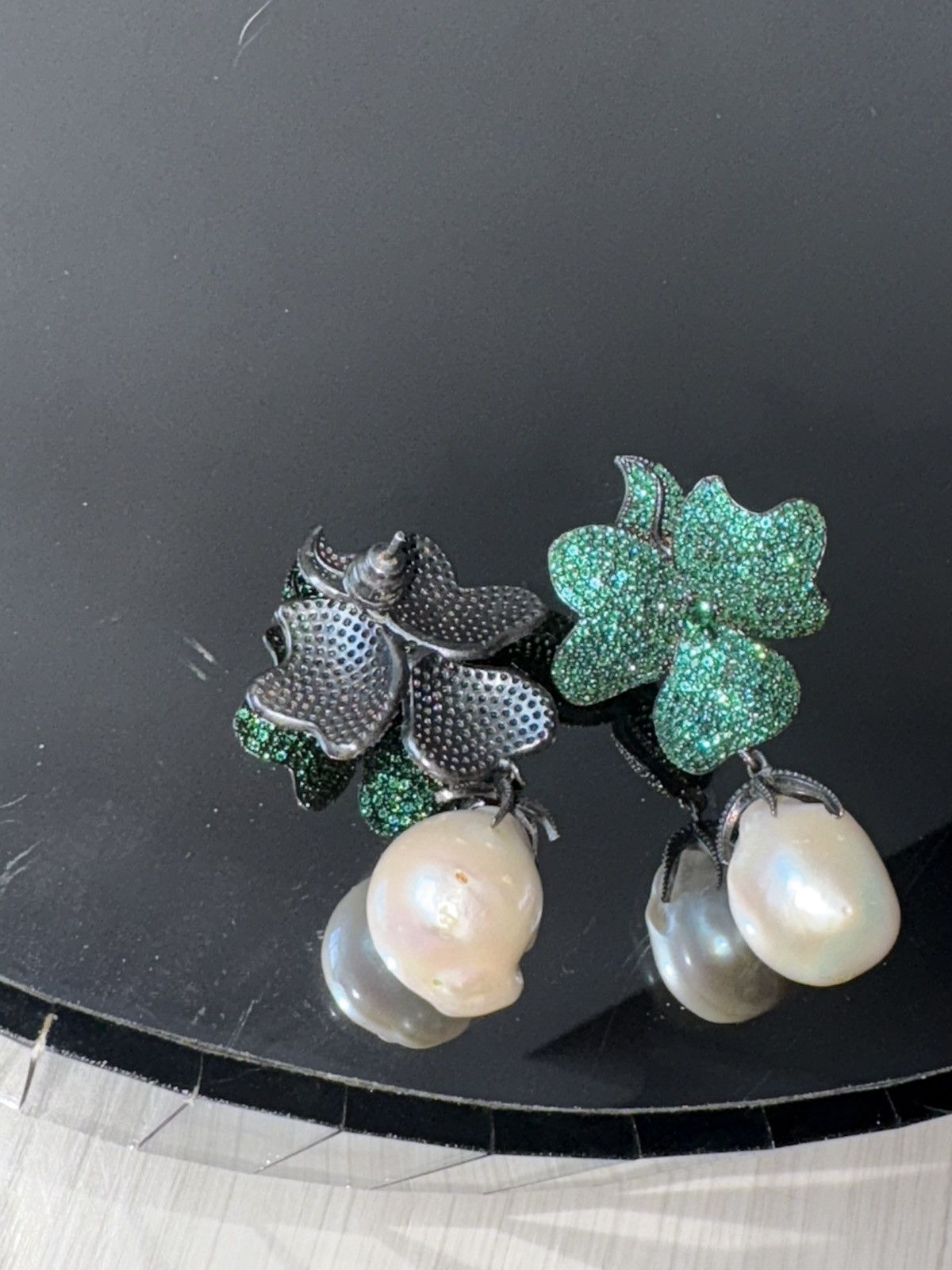 Vintage Italian silver earrings Size ONE SIZE - 11 Thumbnail