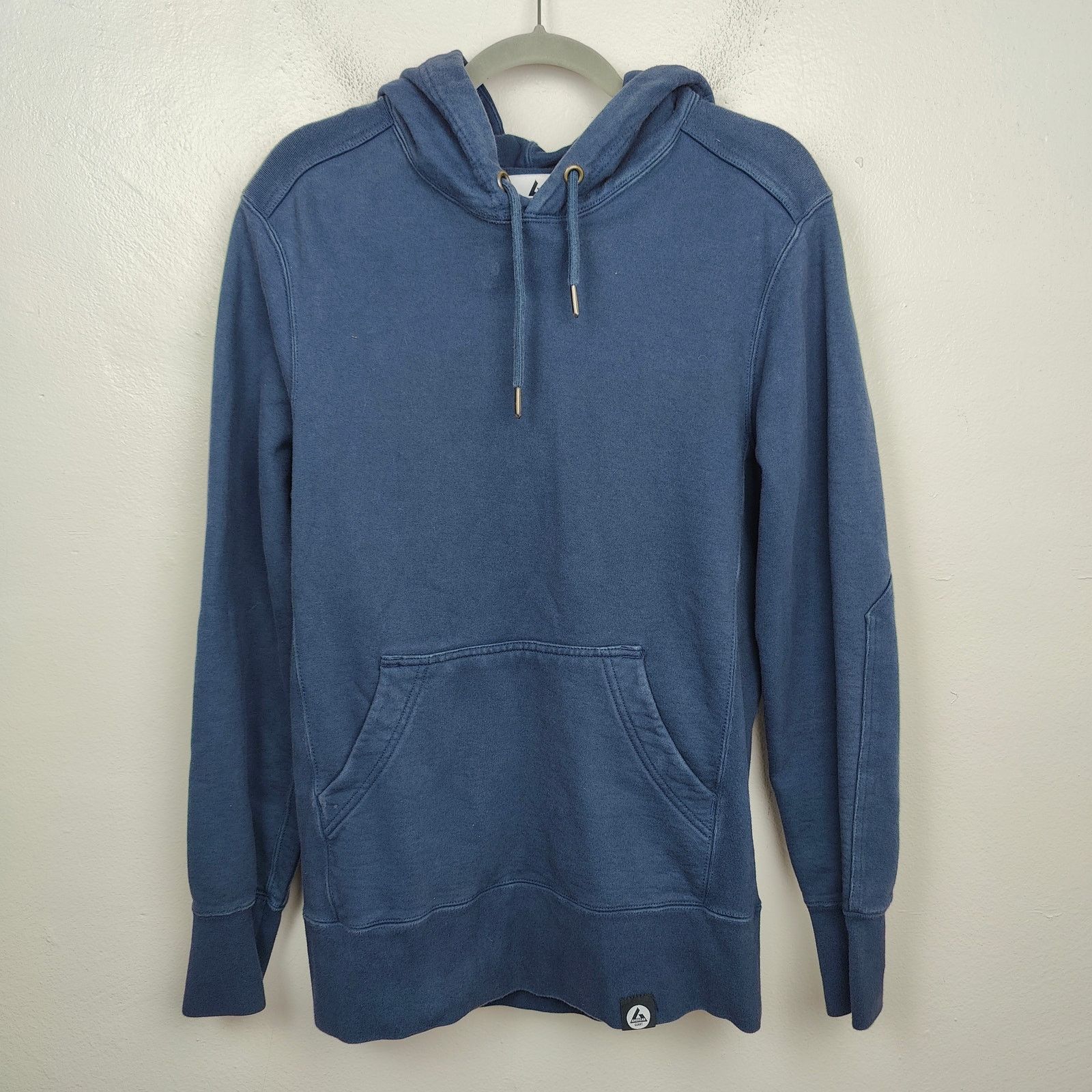 American Giant American Giant Hoodie Mens Small Navy Blue Pullover Size US S / EU 44-46 / 1 - 1 Thumbnail