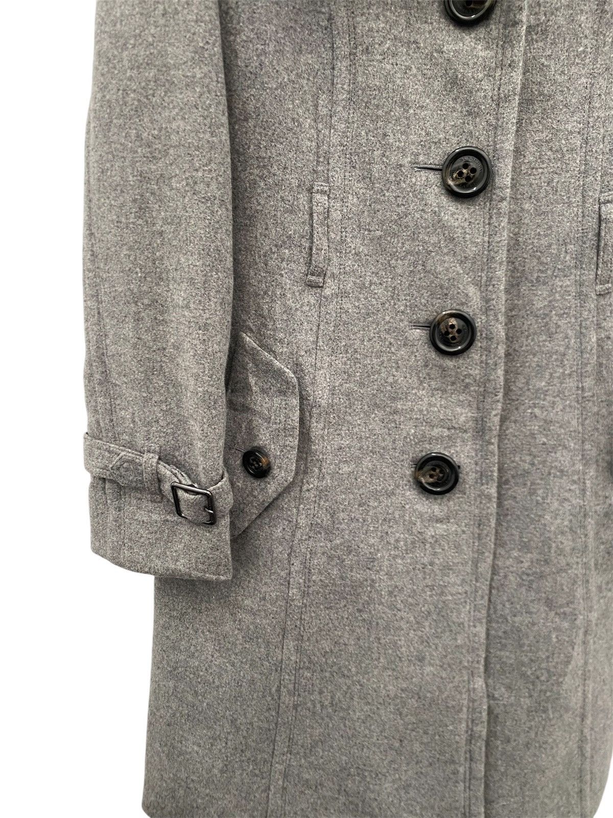 Burberry × Burberry Prorsum BURBERRY LONDON BLUE LABEL WOOL LONG JACKET Size S / US 4 / IT 40 - 5 Thumbnail