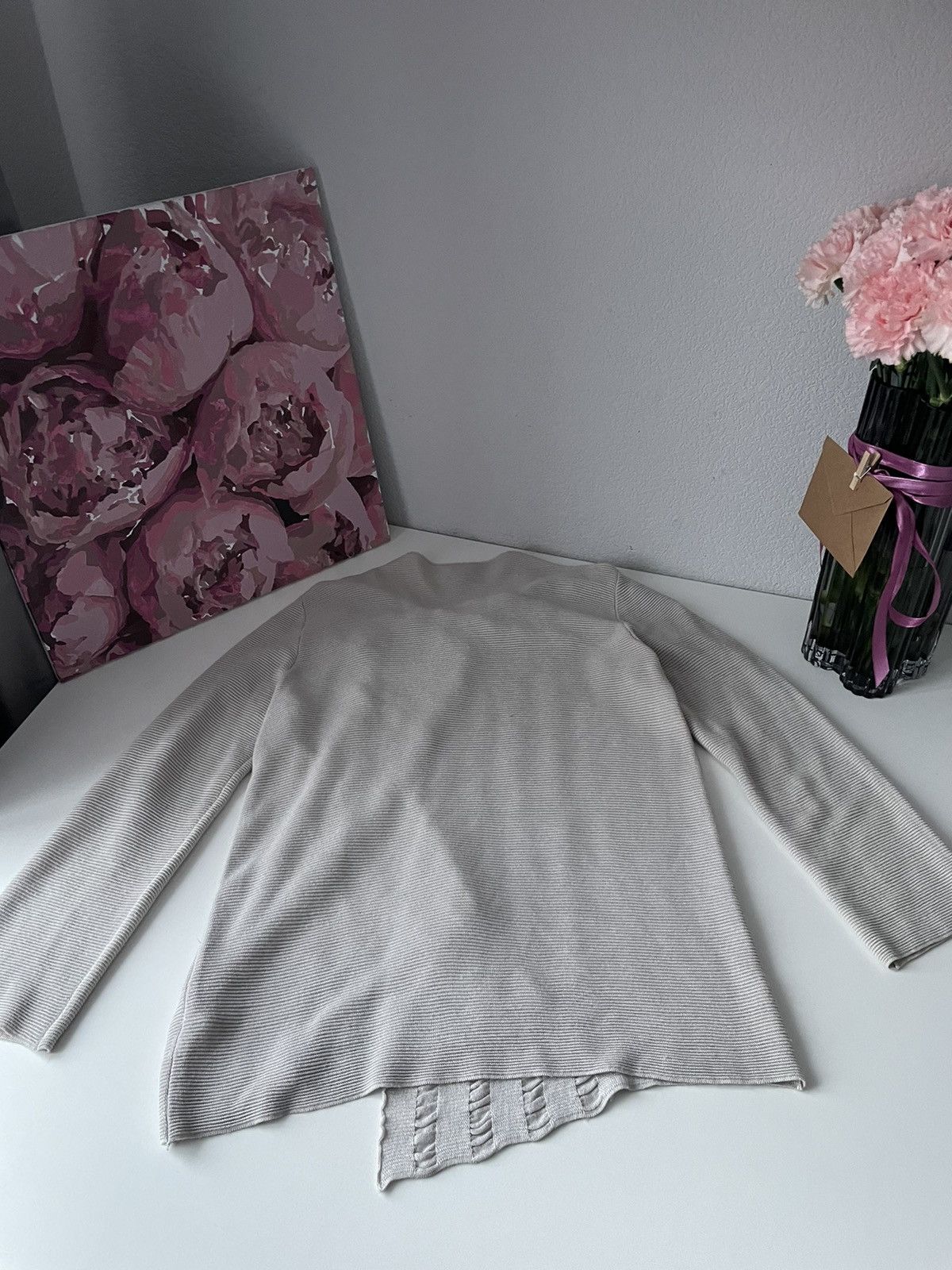 Armani Collezioni Armani Collezioni Deanna Spa Wrap Front Sweater VERY RARE Size M / US 6-8 / IT 42-44 - 14 Thumbnail