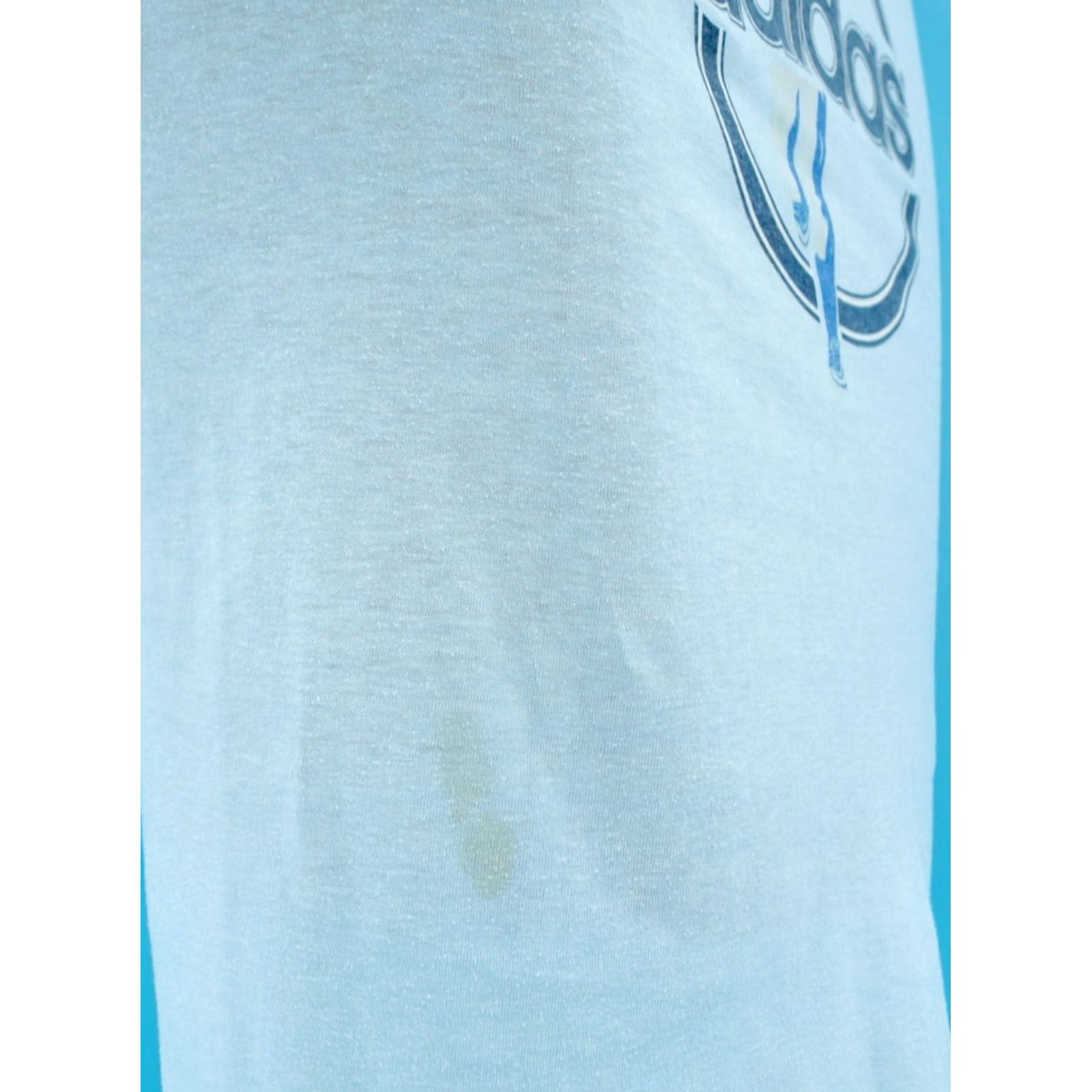 Adidas Adidas T Shirt Adidas Short Sleeve 1980s VTG 80s T-Shirt Light Blue S Men’s Vintage Sportswear/Beach Size US S / EU 44-46 / 1 - 7 Thumbnail