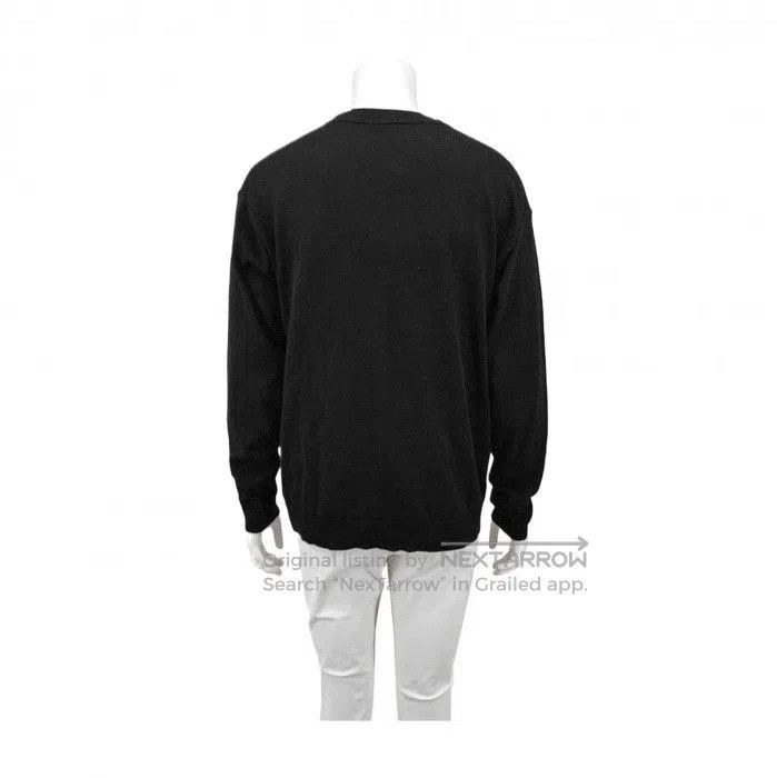 Loewe LOEWE Men's Black Wool Short Cardigan. Size US L / EU 52-54 / 3 - 2 Thumbnail