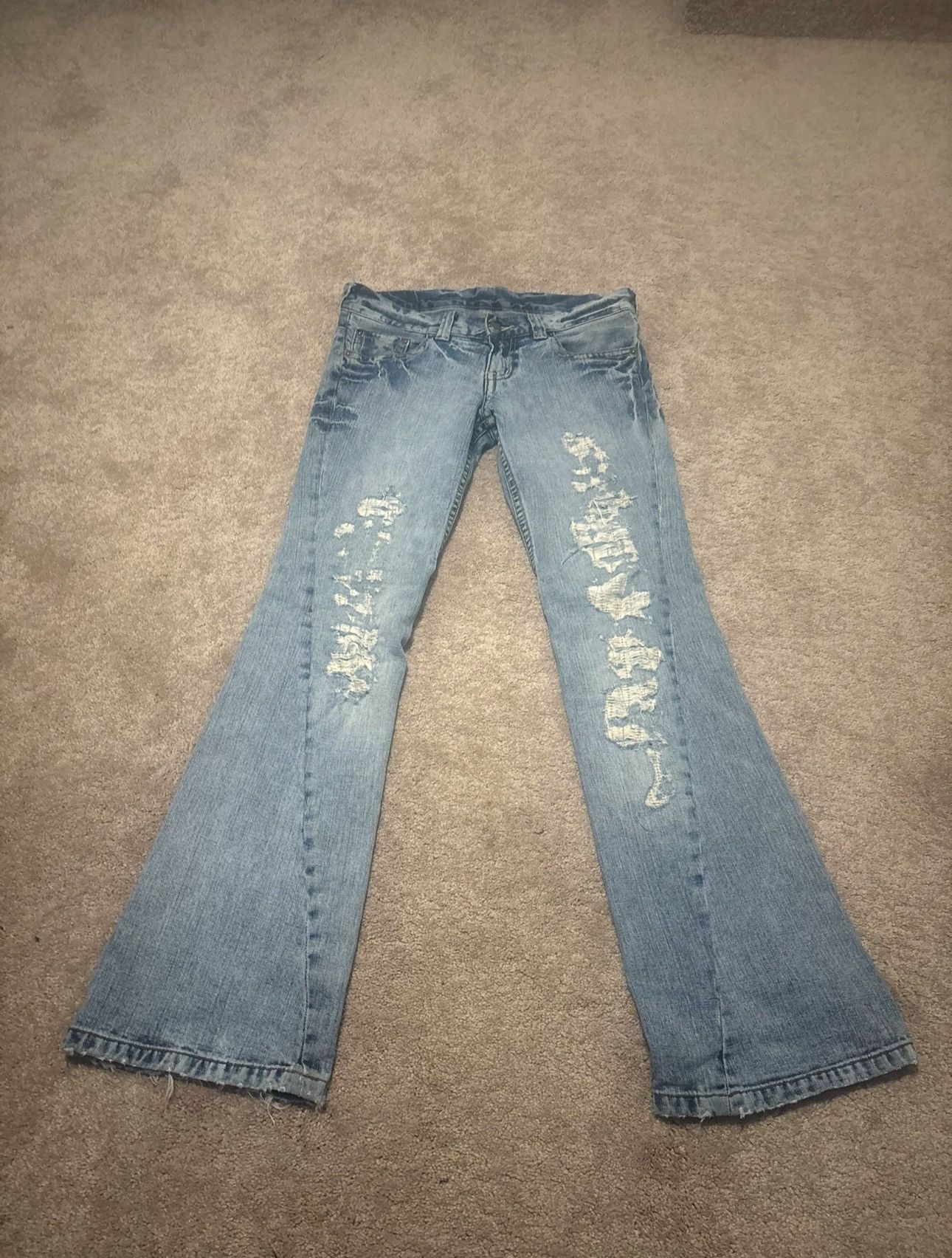 Tornado Mart tornado mart distressed denim Size US 30 / EU 46 - 2 Thumbnail