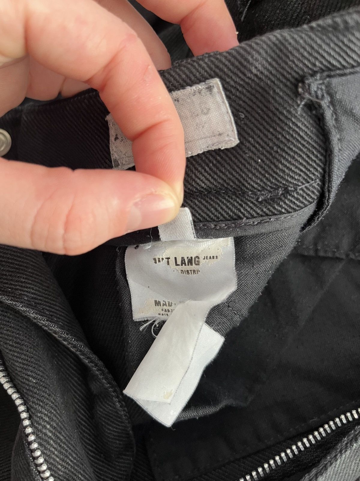 Helmut Lang Helmut Lang Astro Waxed pant 1999 Size US 30 / EU 46 - 11 Thumbnail