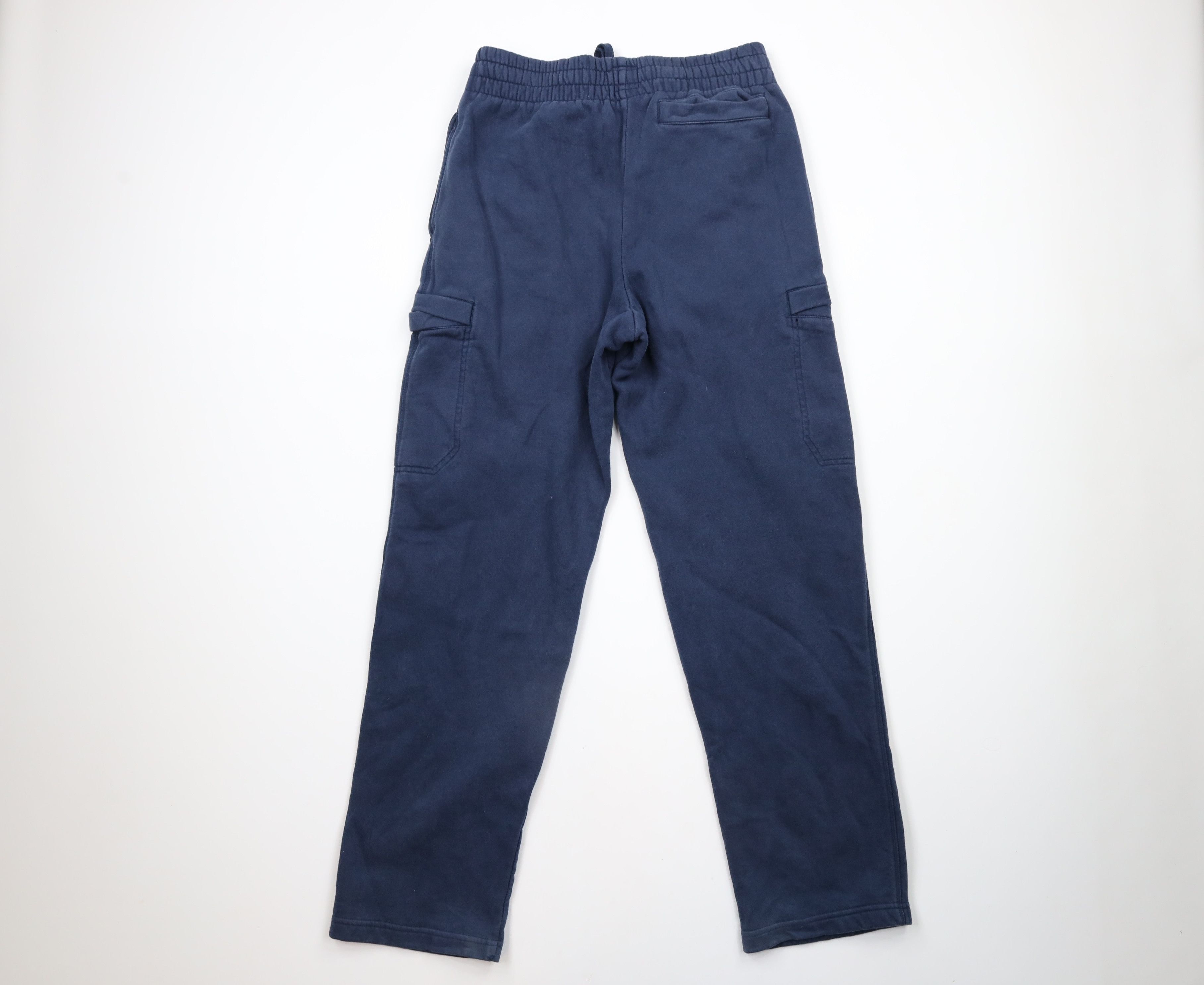 Champion × Vintage Vintage Champion Classic Logo Cargo Sweatpants Navy Blue Size US 34 / EU 50 - 8 Thumbnail