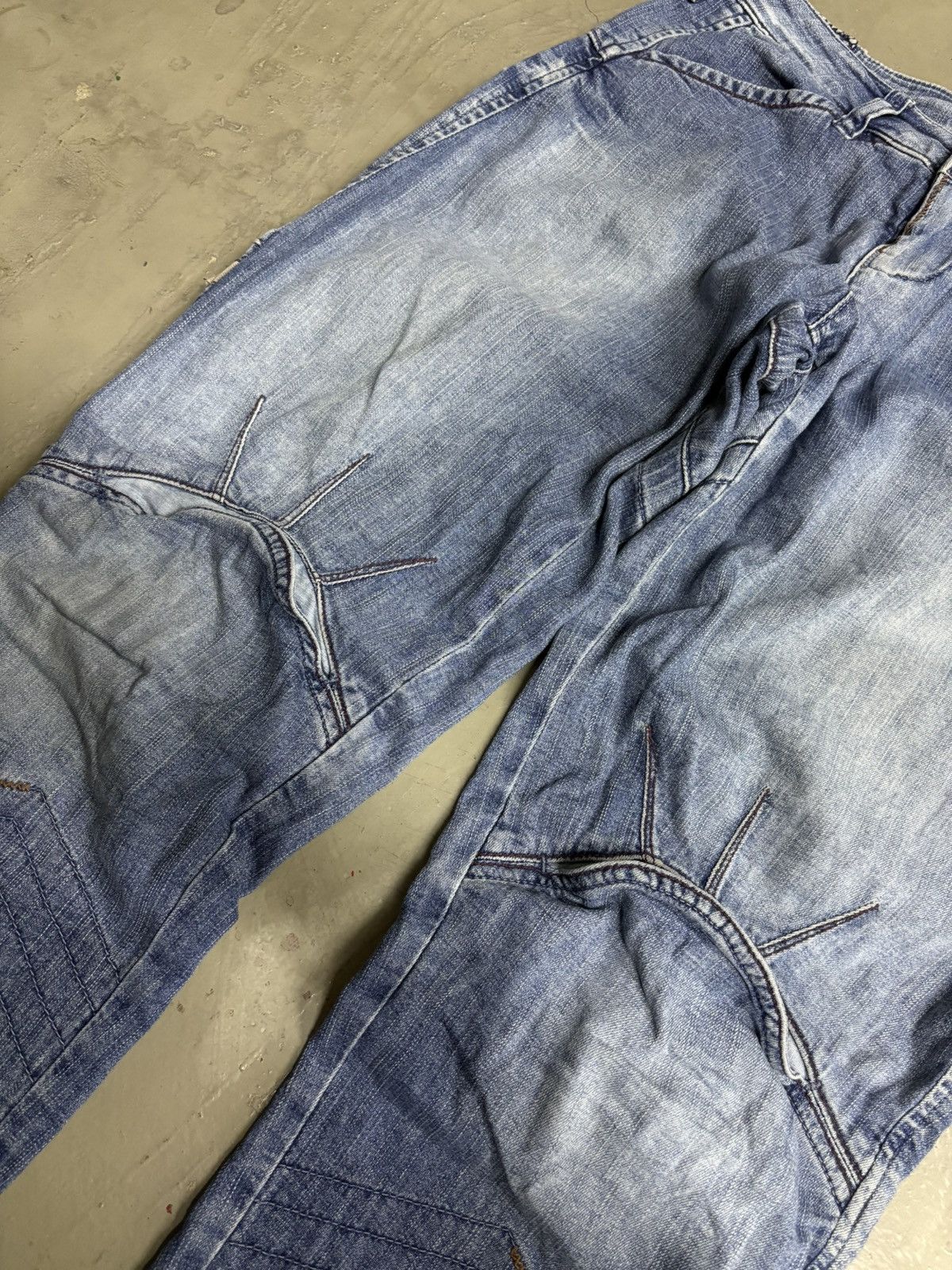 Marithe + Francois Girbaud Vintage Buckle Back Marithe+Francois Girbaud Y2K Capri Jeans Size US 28 / EU 44 - 5 Thumbnail