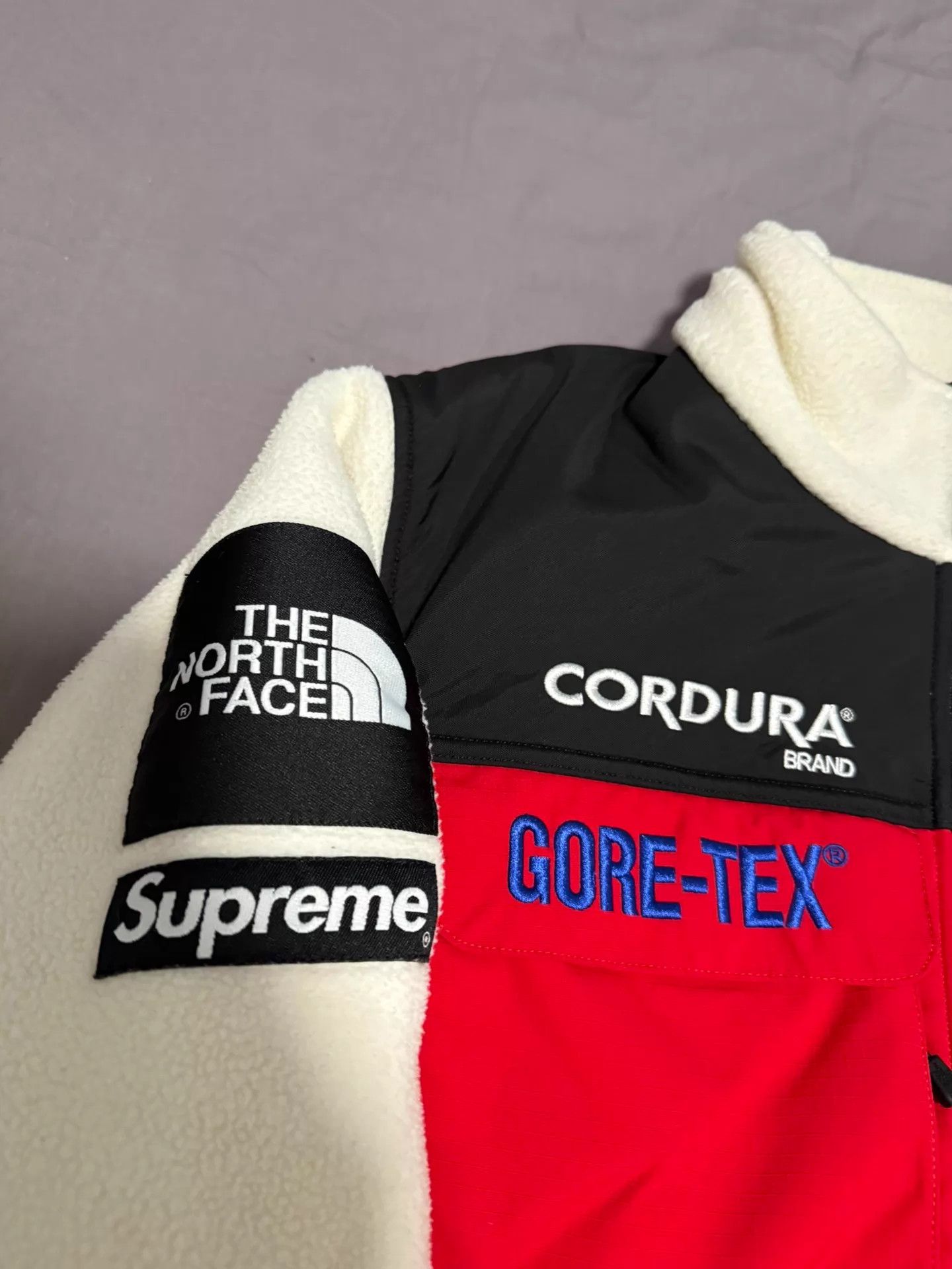 The North Face TNF Expedition Fleece Jacket White M Size US M / EU 48-50 / 2 - 2 Thumbnail