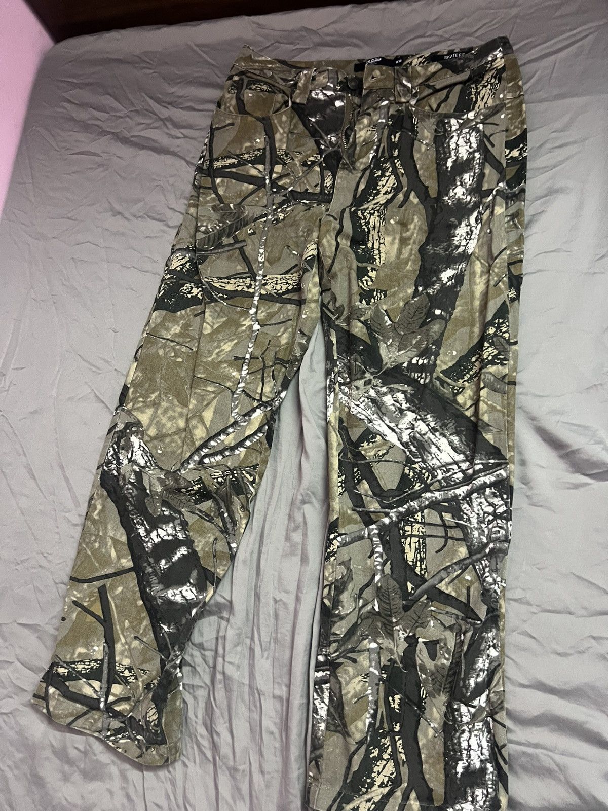 Jaded London JADED LONDON CAMO SKATE PANTS Size US 30 / EU 46 - 2 Thumbnail