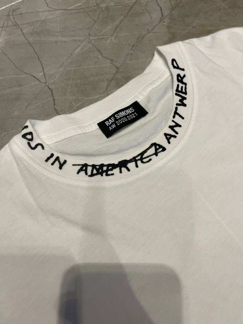 Raf Simons Raf Simons White Short Sleeve T-Shirt-2505 Size US XS / EU 42 / 0 - 2 Thumbnail