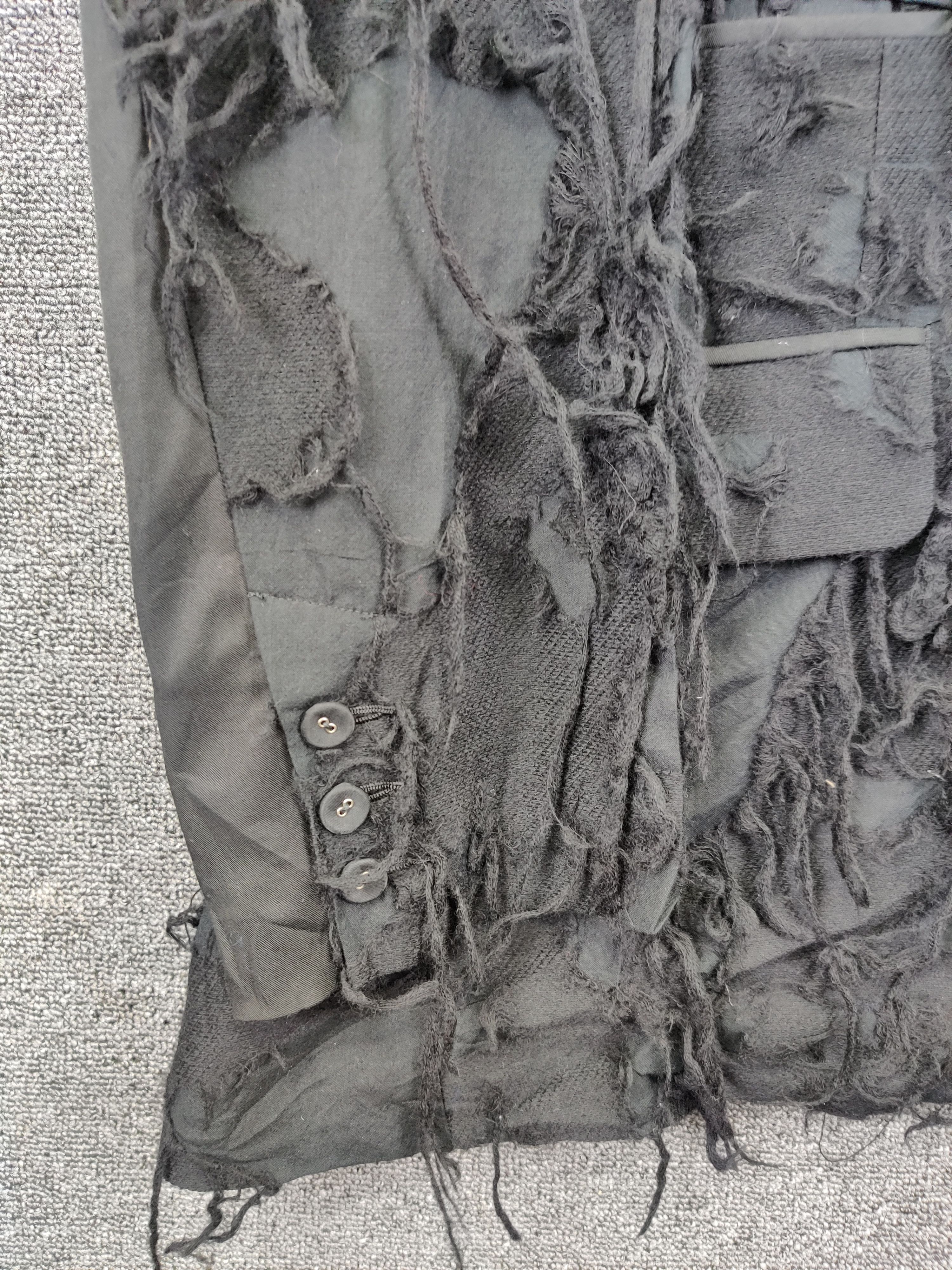 gomme Nice❗ Gomme Homme Frayed Jacquard Single Breasted Blazer Size US M / EU 48-50 / 2 - 4 Thumbnail