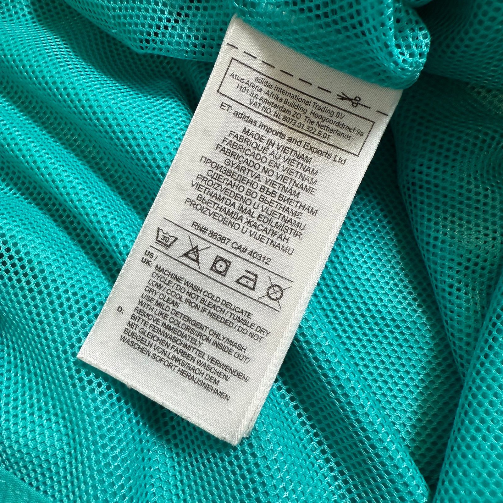 Adidas Adidas Skateboarding 2018 Teal Mesh Shorts XL Street Trefoil Size US 36 / EU 52 - 5 Thumbnail
