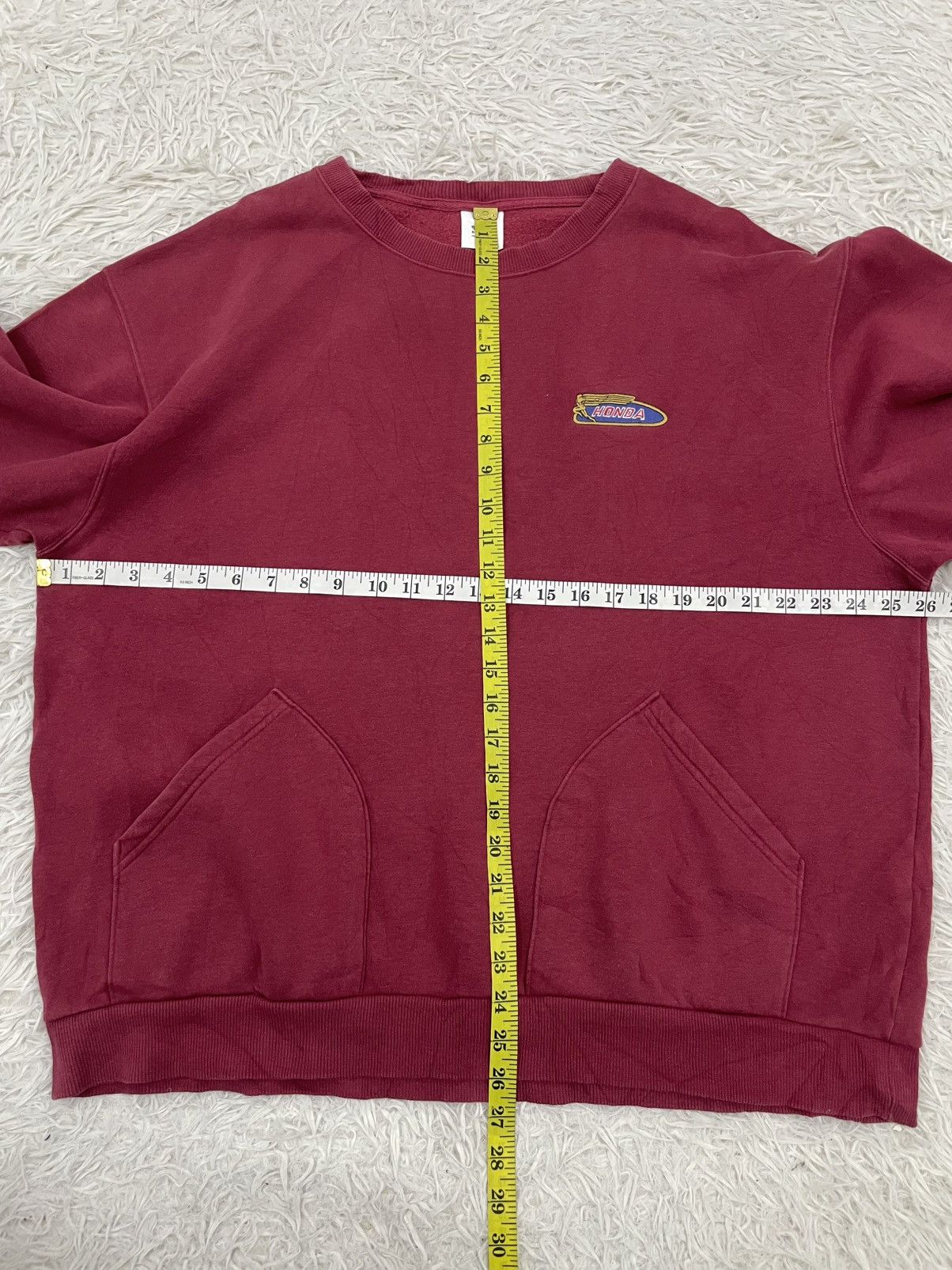 Honda Honda sweatshirt two pockets Size US XL / EU 56 / 4 - 4 Thumbnail