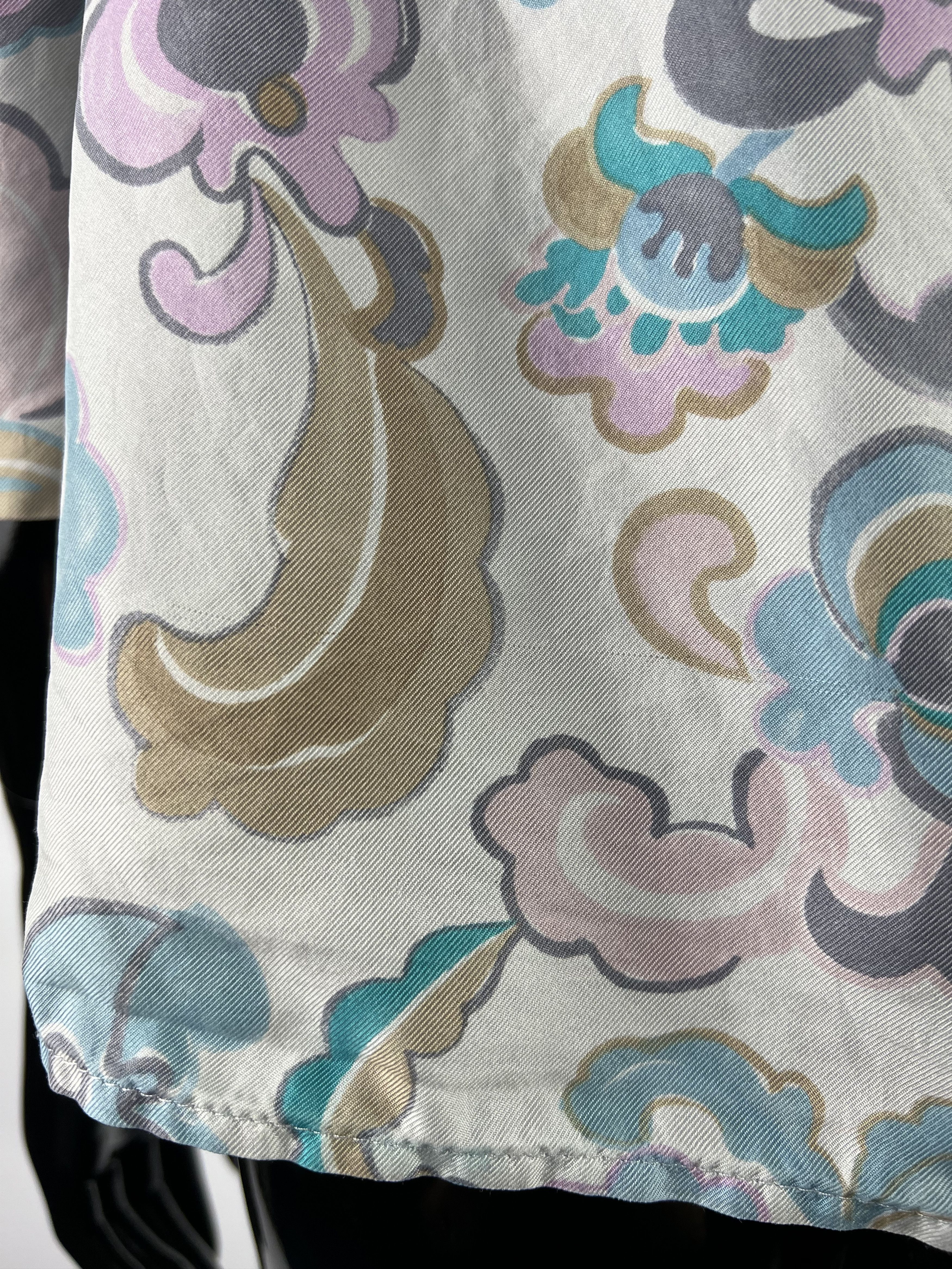 Chloe × See by Chloe See by Chloe Multicolor 100% Silk Blouse Size IT42 US6 Size M / US 6-8 / IT 42-44 - 5 Thumbnail
