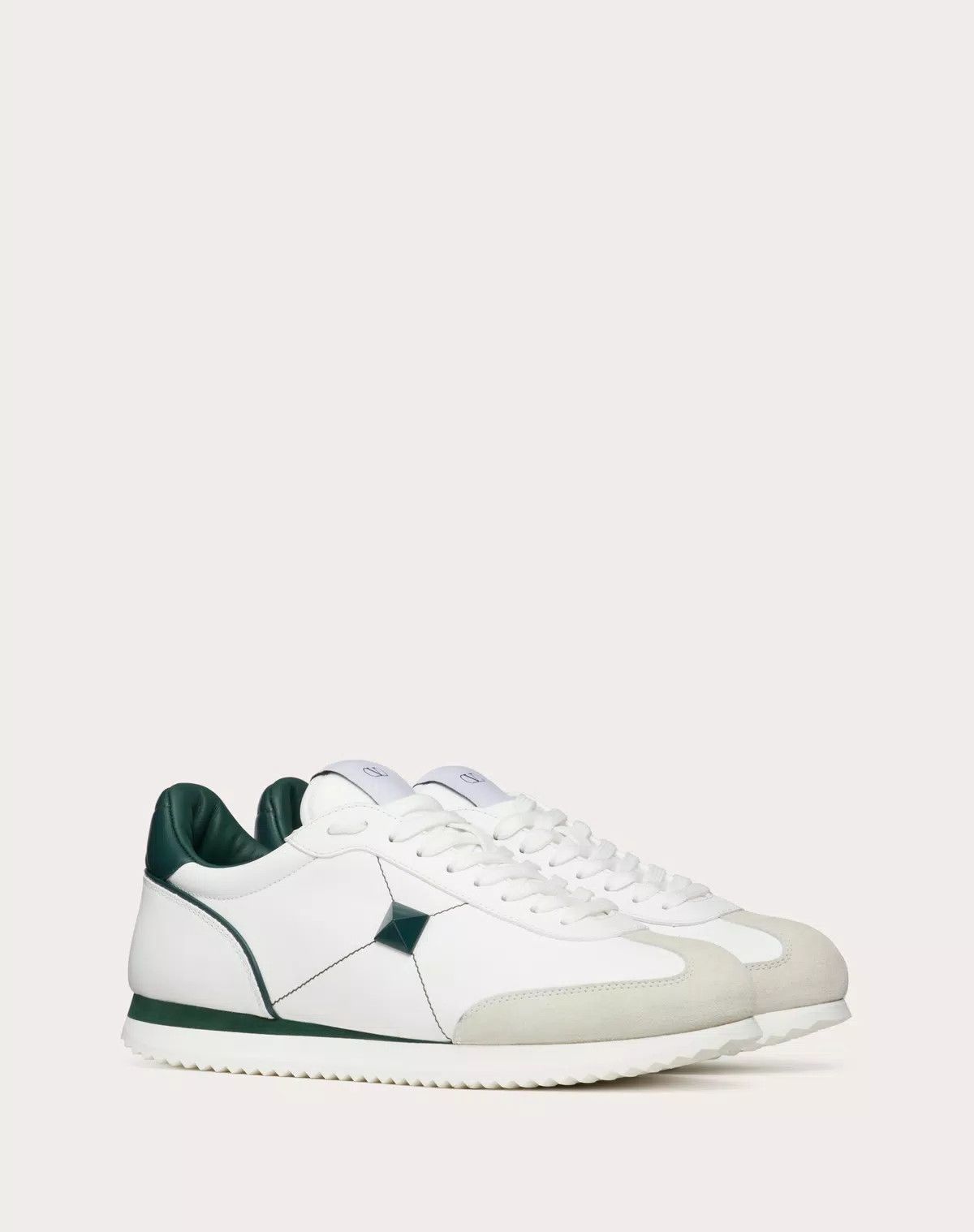 oc11z0625 Stud Around Low Top Sneaker in White
