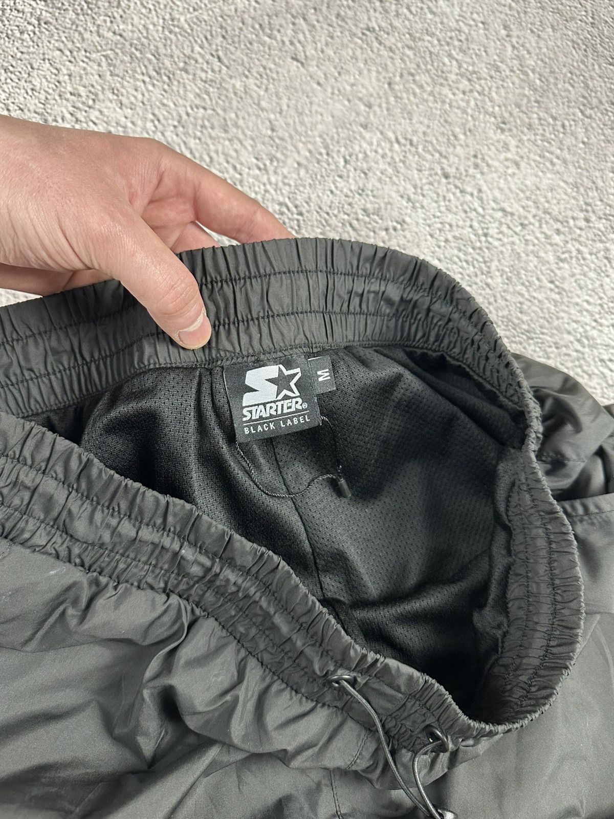 Starter Starter Black Label Nylon Trackpants Y2K Baggy Style Size US 34 / EU 50 - 6 Thumbnail
