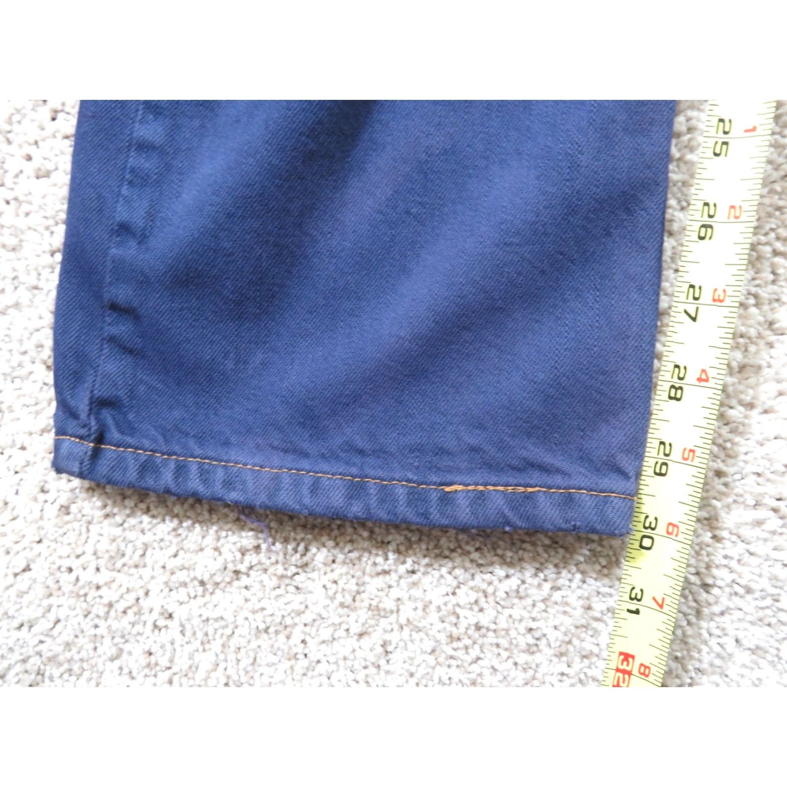 Levi's VINTAGE Levi's 550 Jeans Denim Purple 37x30 Straight Relaxed Men Size US 37 - 6 Thumbnail