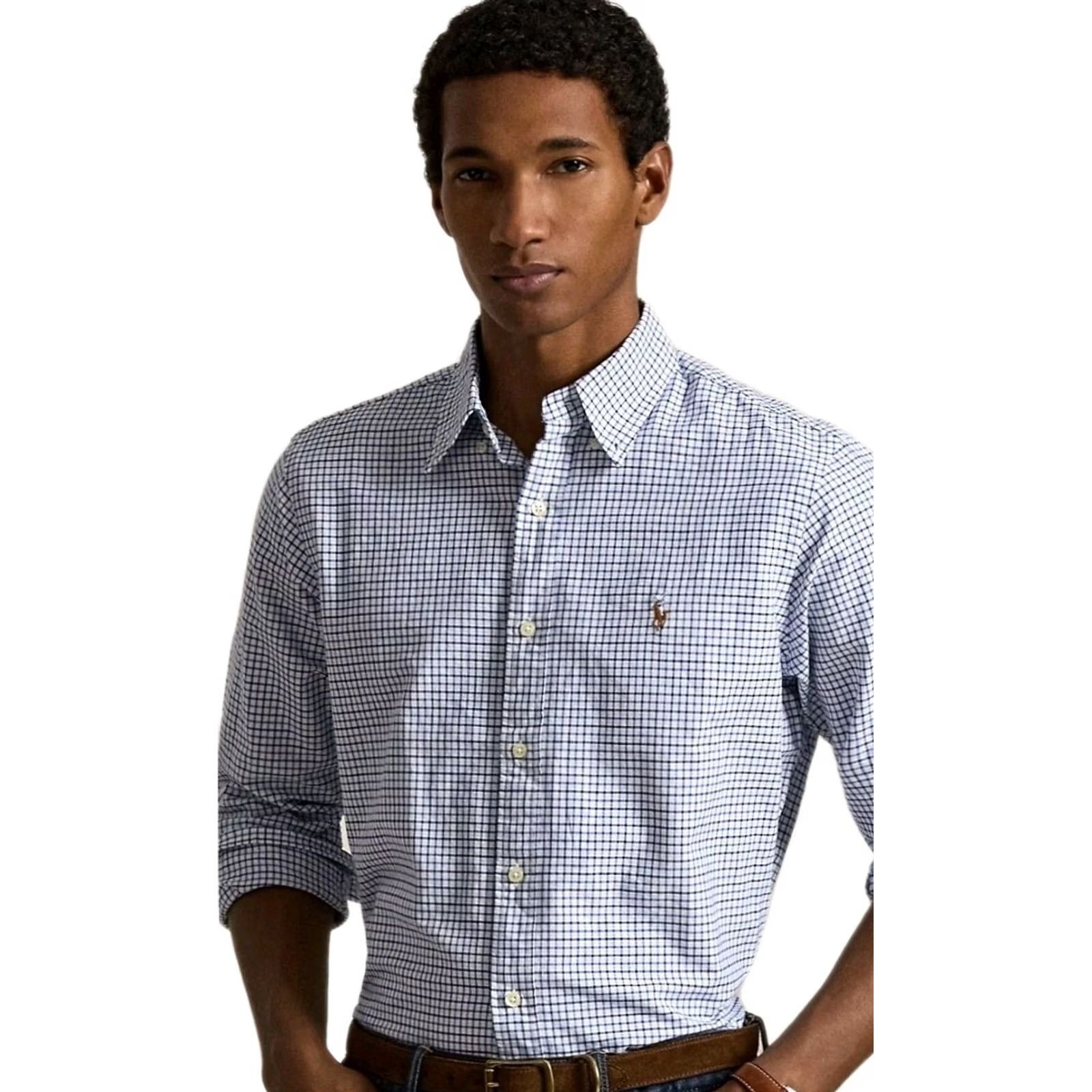 Ralph Lauren VINTAGE Polo Ralph Lauren Tattersall Oxford Shirt Mens Sz Small Plaid Button Down Size US S / EU 44-46 / 1 - 2 Thumbnail