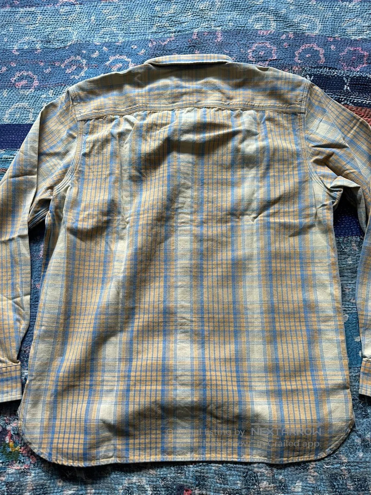RRL Ralph Lauren rrl striped work shirt in size large. Size US L / EU 52-54 / 3 - 2 Thumbnail