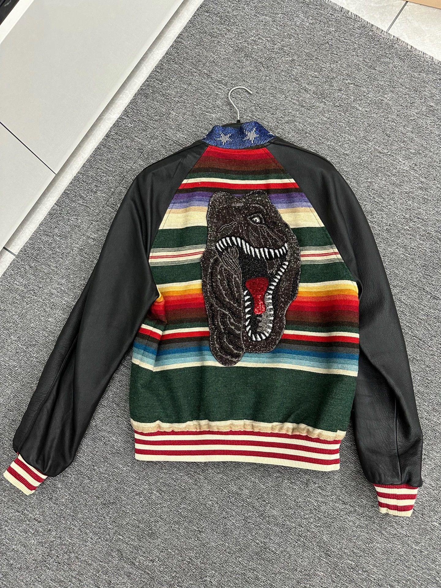 Saint Laurent Paris Tyrannosaurus rex jacket