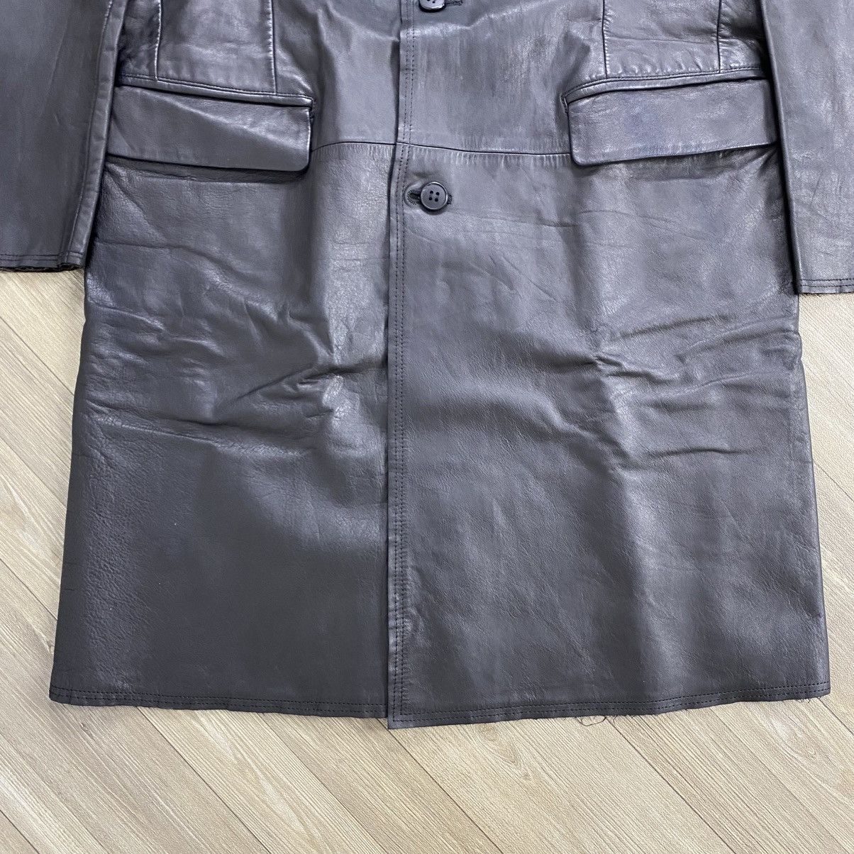 Comme des Garcons Homme Plus AW2001 Archive Comme des Garçons Homme Plus Leather Jacket Size US S / EU 44-46 / 1 - 3 Thumbnail