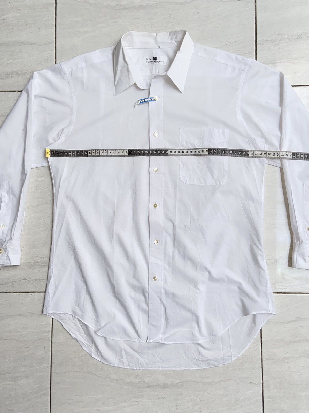 Pierre Balmain PIERRE BALMAIN White Shirt Size US M / EU 48-50 / 2 - 8 Thumbnail