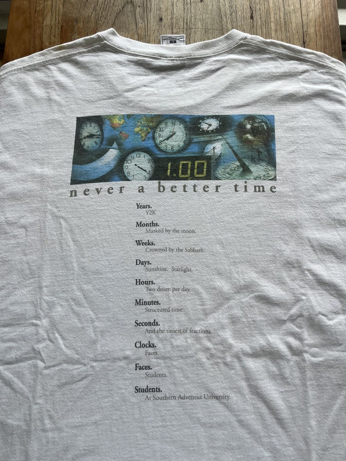 Vintage Vintage SOUTHERN ADVENTIST UNIVERSE YEAR 2000’s Tshirt Size US XL / EU 56 / 4 - 9 Thumbnail
