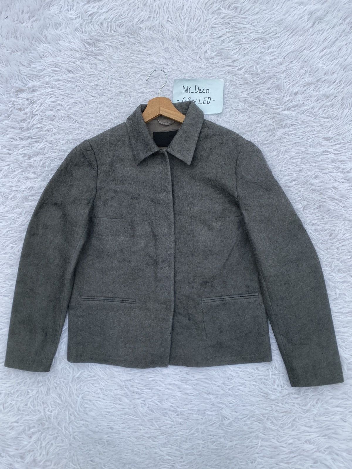 Prada Rare Vintage PRADA Wool Short Coat/Jacket Size US S / EU 44-46 / 1 - 3 Thumbnail