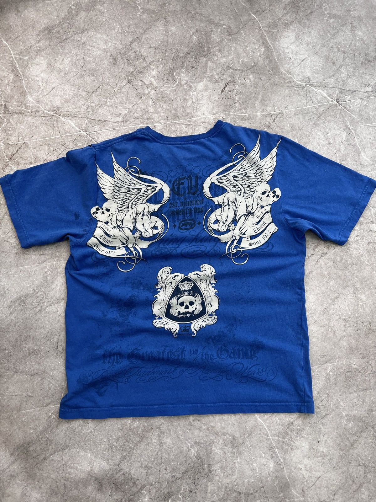 Affliction × Ecko Unltd. Skater faded distressed t shirt Ecko unitd. Affliction style Size US L / EU 52-54 / 3 - 8 Thumbnail