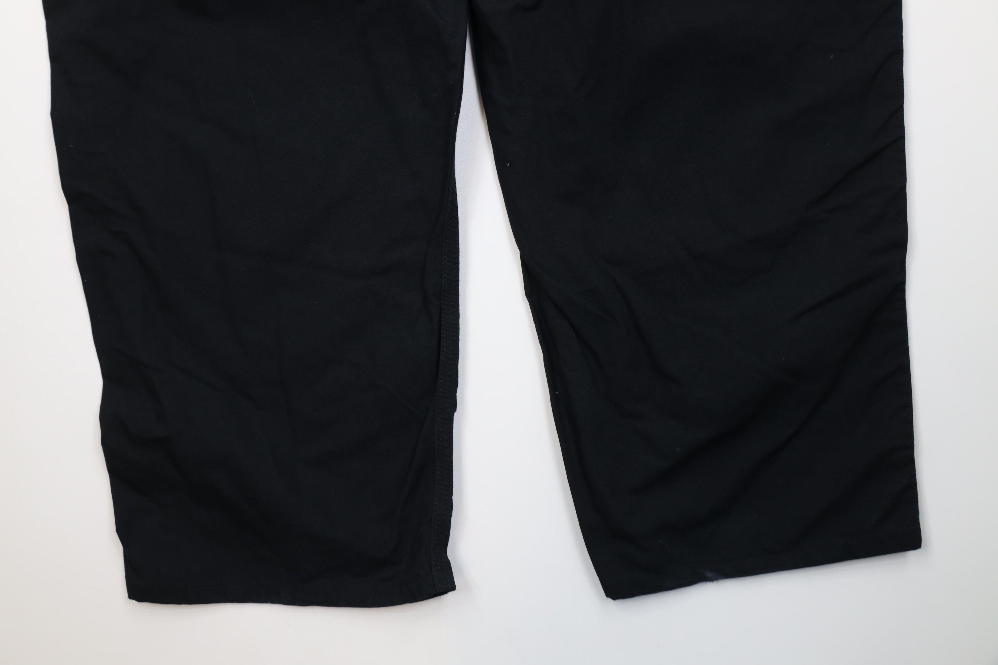 Carhartt Vintage Y2K Carhartt Loose Fit Wide Leg Dungaree Pants Black Size US 44 / EU 60 - 11 Thumbnail