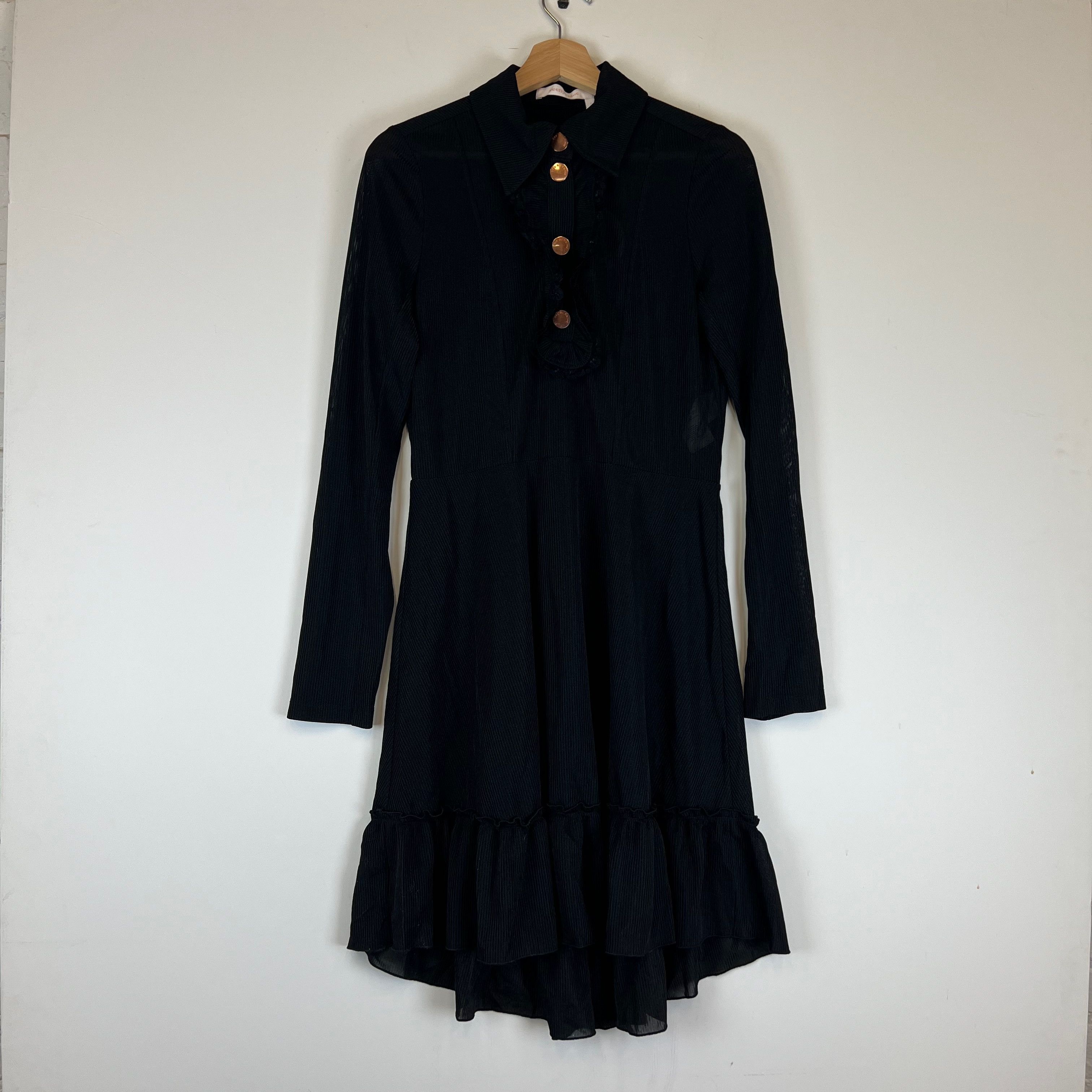 See by Chloe NEW See By Chloe Semi Sheer Ruffle Size L / US 10 / IT 46 - 1 Thumbnail
