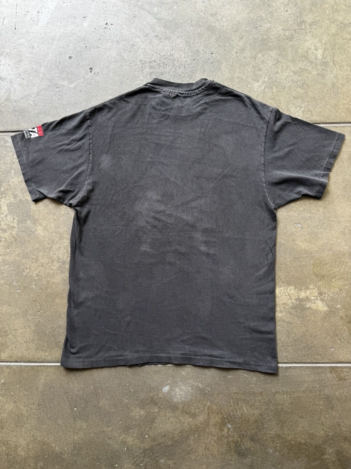 Vintage ‘90s Not The Cat PETA Vintage Art Tee Shirt Haring Size US L / EU 52-54 / 3 - 2 Thumbnail