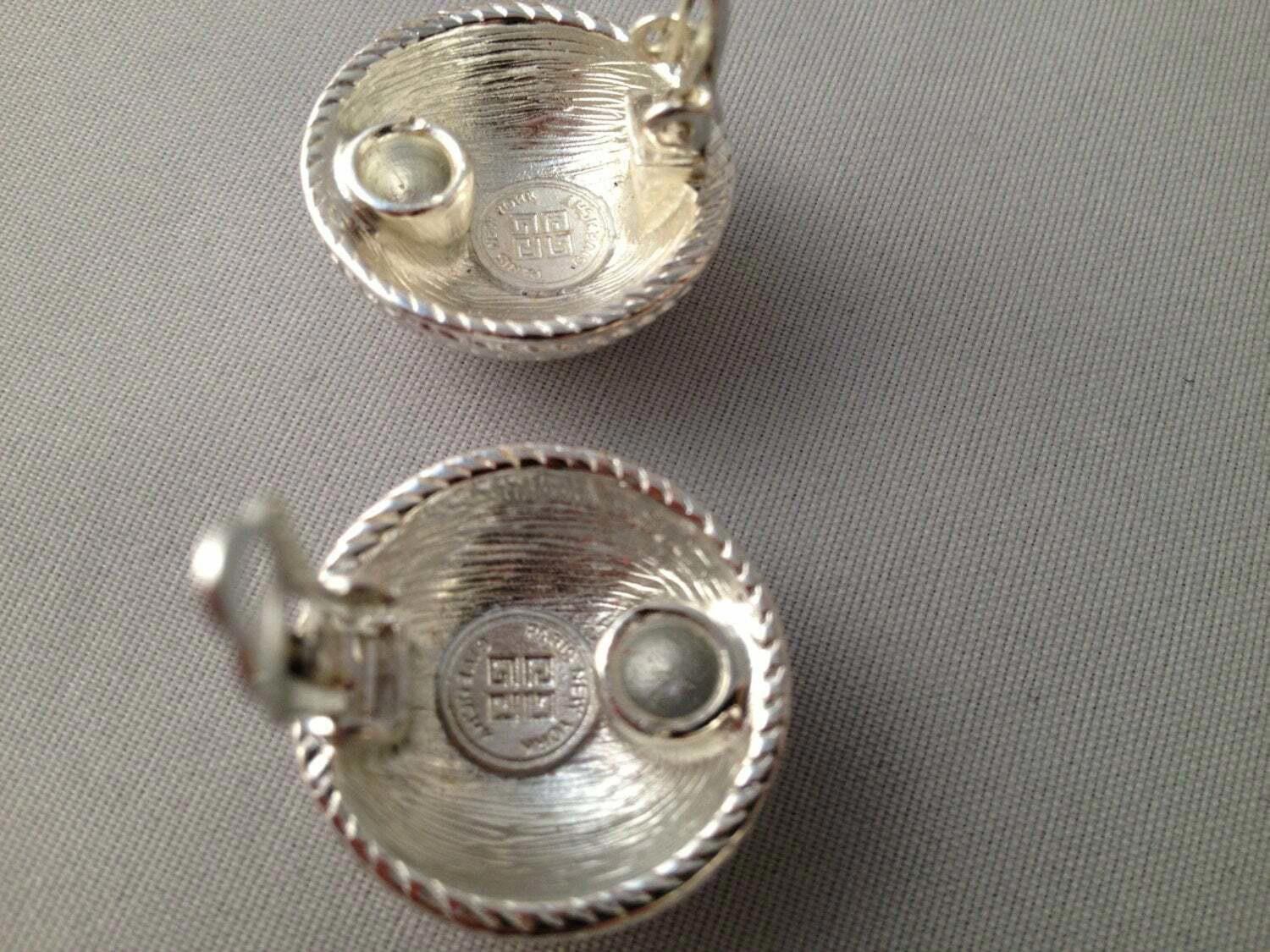 Givenchy Givenchy Rope Round Earrings Size ONE SIZE - 2 Thumbnail