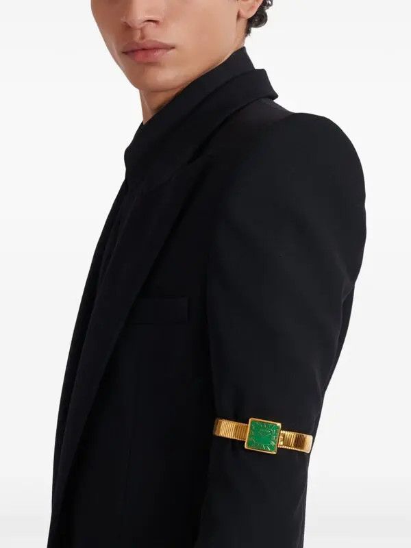 Balmain o1s1wg111025 Size: OS/Watch Arm Cuff in Golden Size ONE SIZE - 2 Thumbnail