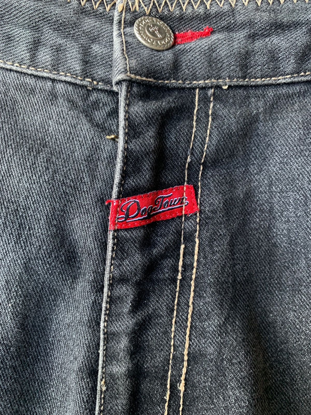 Other × Vintage Vintage Dogtown Skateboards Black Dragon Jorts Size US 39 - 10 Thumbnail