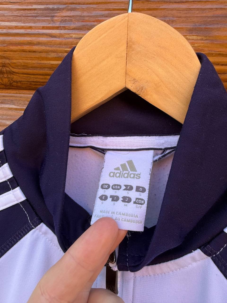 Adidas REAL MADRID FOOTBALL JACKET ADIDAS SIZE S Size US S / EU 44-46 / 1 - 5 Thumbnail