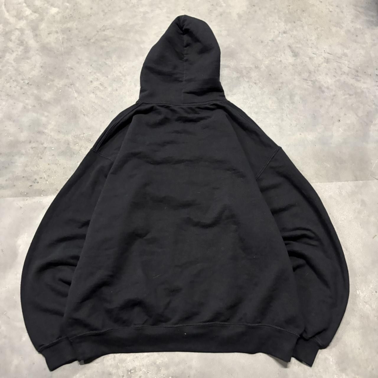 Japanese Brand × Vintage Crazy Vintage Y2K/2000s Black Among Us “That Boi Sus” Funny Embroidered Humor Hoodie! Size US L / EU 52-54 / 3 - 7 Thumbnail
