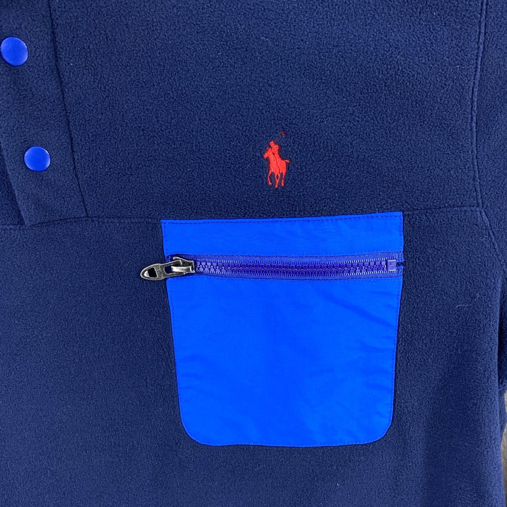 Polo Ralph Lauren Polo Ralph Lauren Jacket Mens L Navy Blue Fleece 1/4 Snap Pullover New Polo Ralph Lauren Fleece Jacket Mens Large Navy Blue 1/4 Snap Pullover Size US L / EU 52-54 / 3 - 2 Thumbnail
