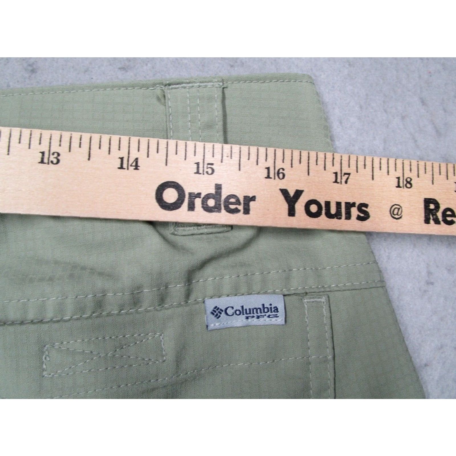 Vintage Columbia PFG Pants 32x29 Green Convertible Outdoor Work Camp Fish Mens Size US 32 / EU 48 - 7 Thumbnail