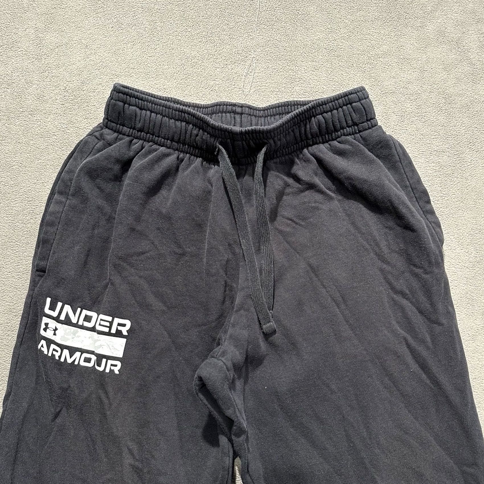 Under Armour Under Armour Rival Fleece Joggers Pants Mens Small Faded Black 1366366 FAIR Size US 29 - 3 Thumbnail