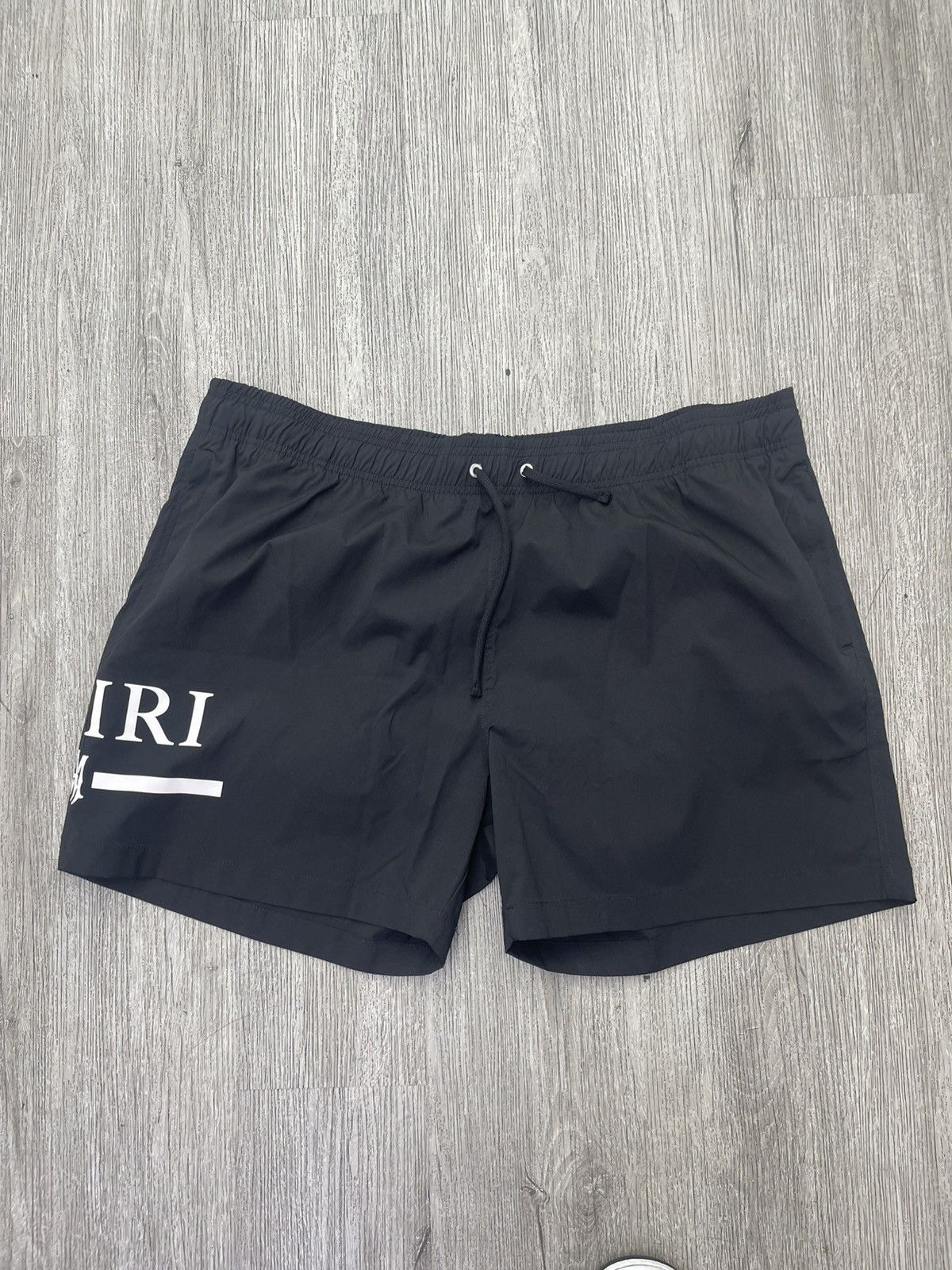 Amiri Amiri MA bar swim shorts (black) Size US 38 / EU 54 - 1 Thumbnail