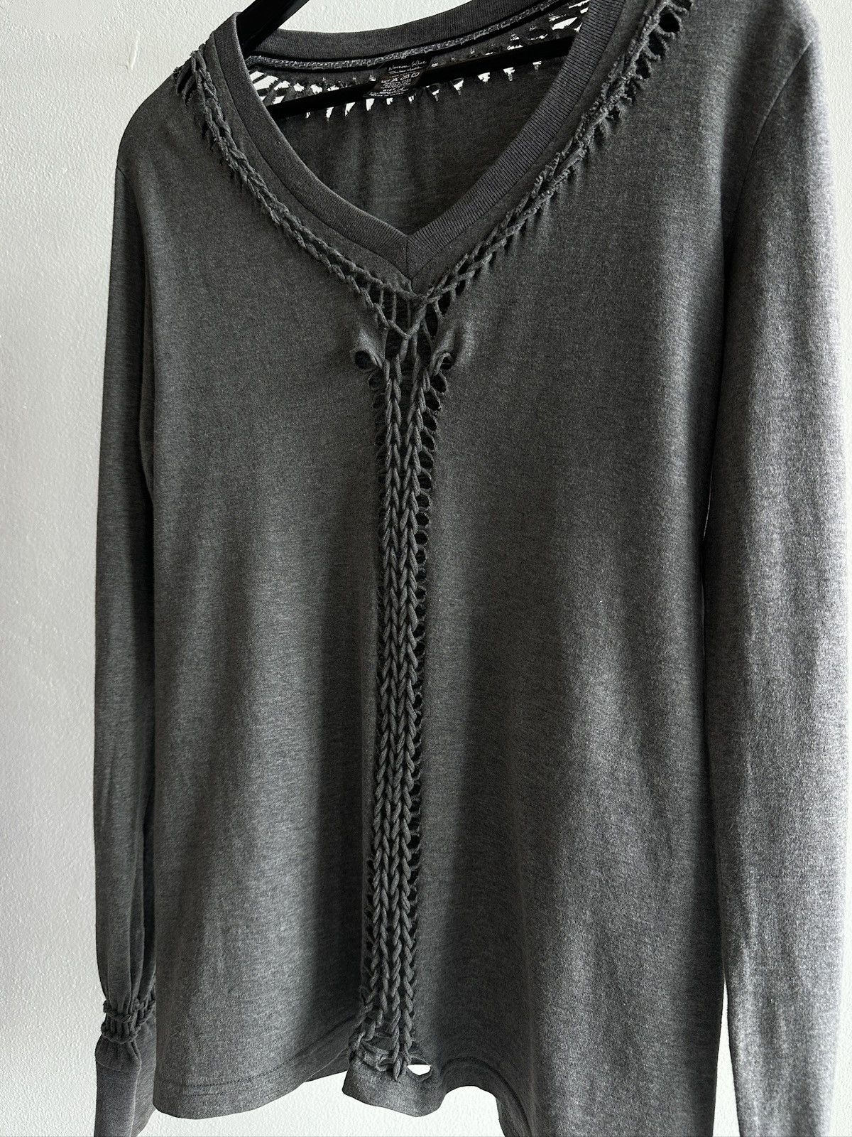 Number (N)ine Number (N)ine SS07 Braided Cutwork Long Sleeve Size US M / EU 48-50 / 2 - 6 Thumbnail