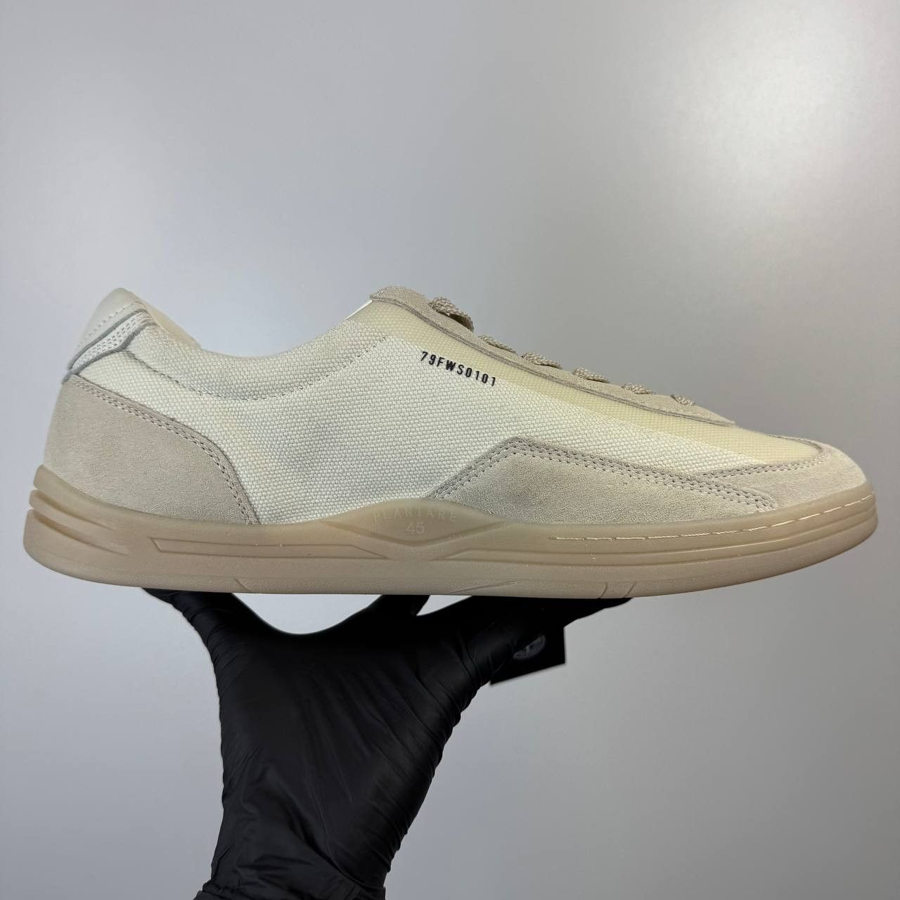 Stone Island Stone Island Sneakers Beige “Plantare” Low Top Authentic 45 Size US 12 / EU 45 - 6 Thumbnail