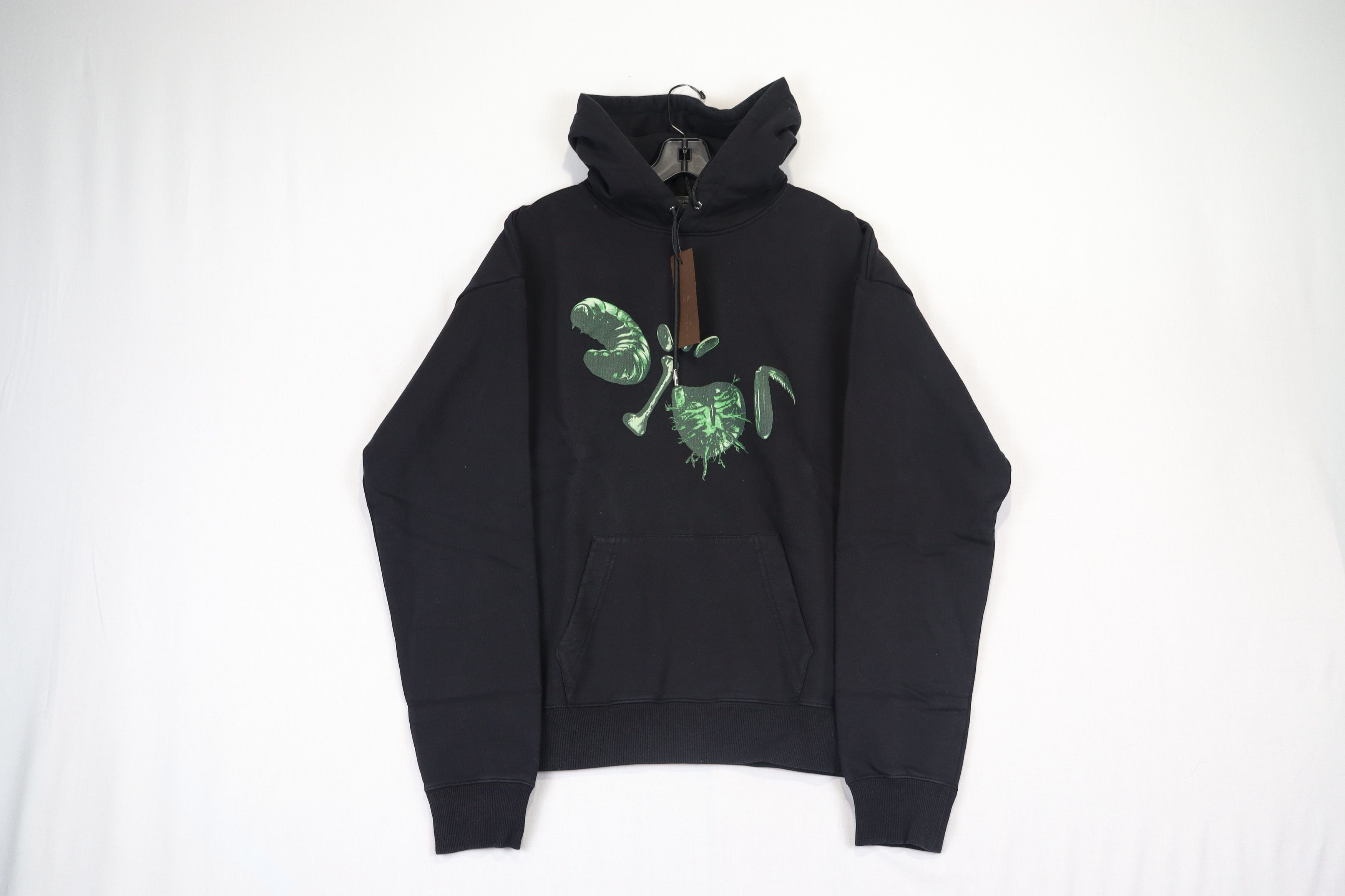 image of Dior O1Rshd11223 M.c&s Top Waist Hoodie In Fantaisie Fond Noir, Men's (Size Medium)